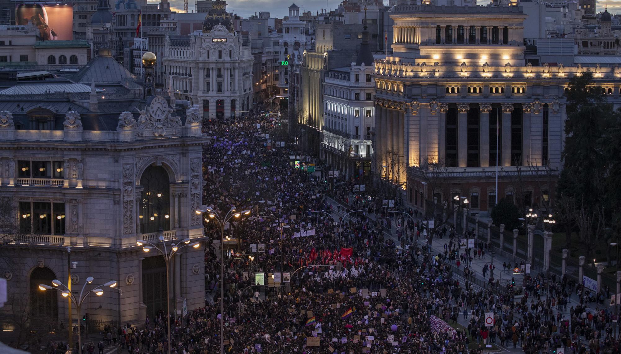 Manifestación del 8 de marzo en Madrid - 3
