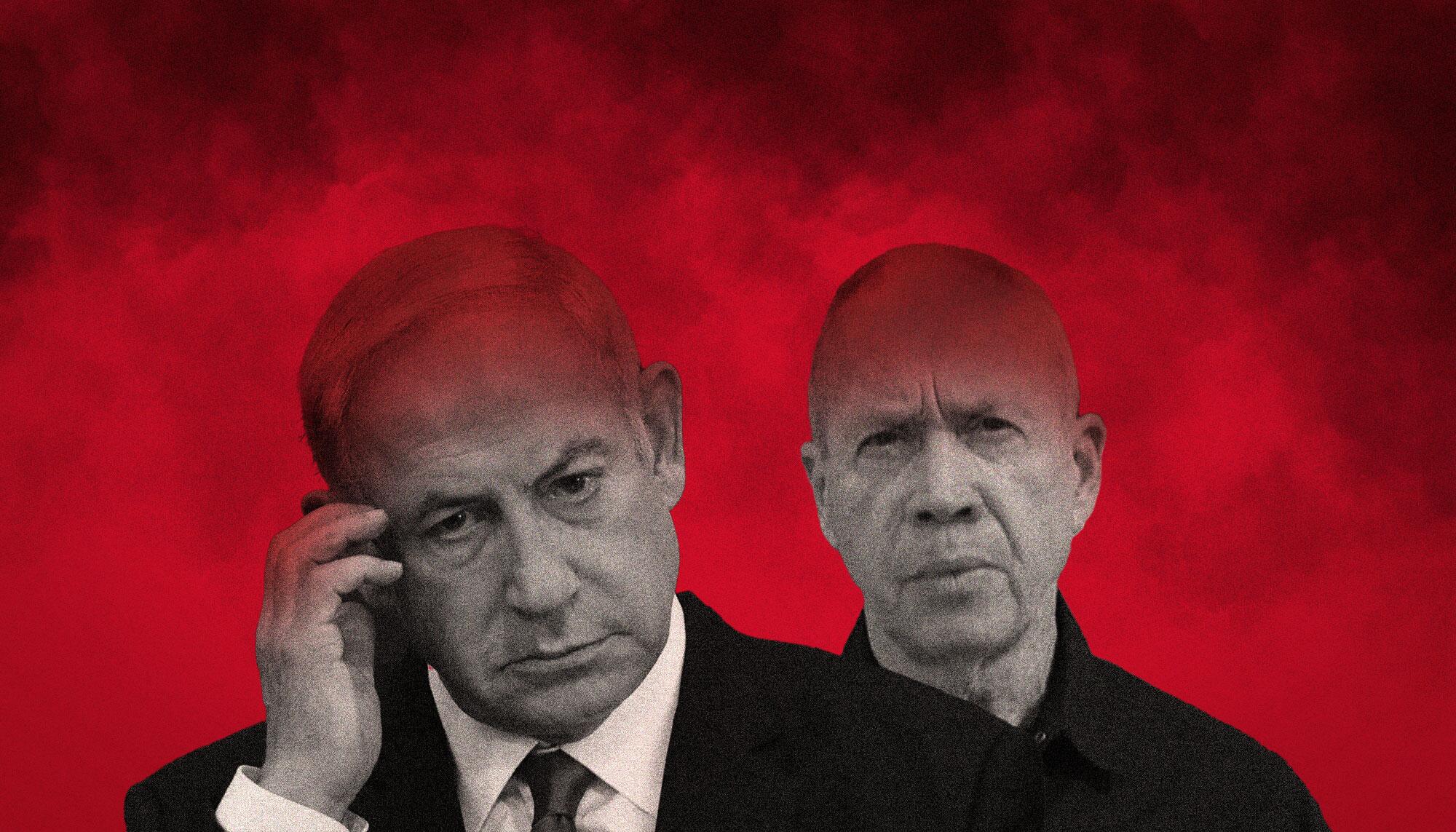 Netanyahu y Gallant