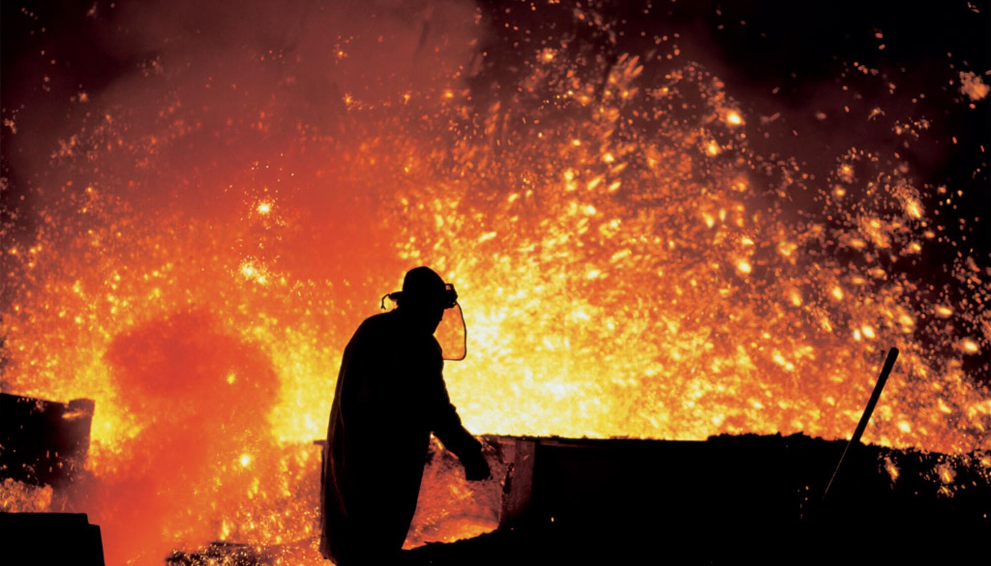 El proceso tradicional de fabricación de acero se basa en el uso intensivo de carbón en los altos hornos.