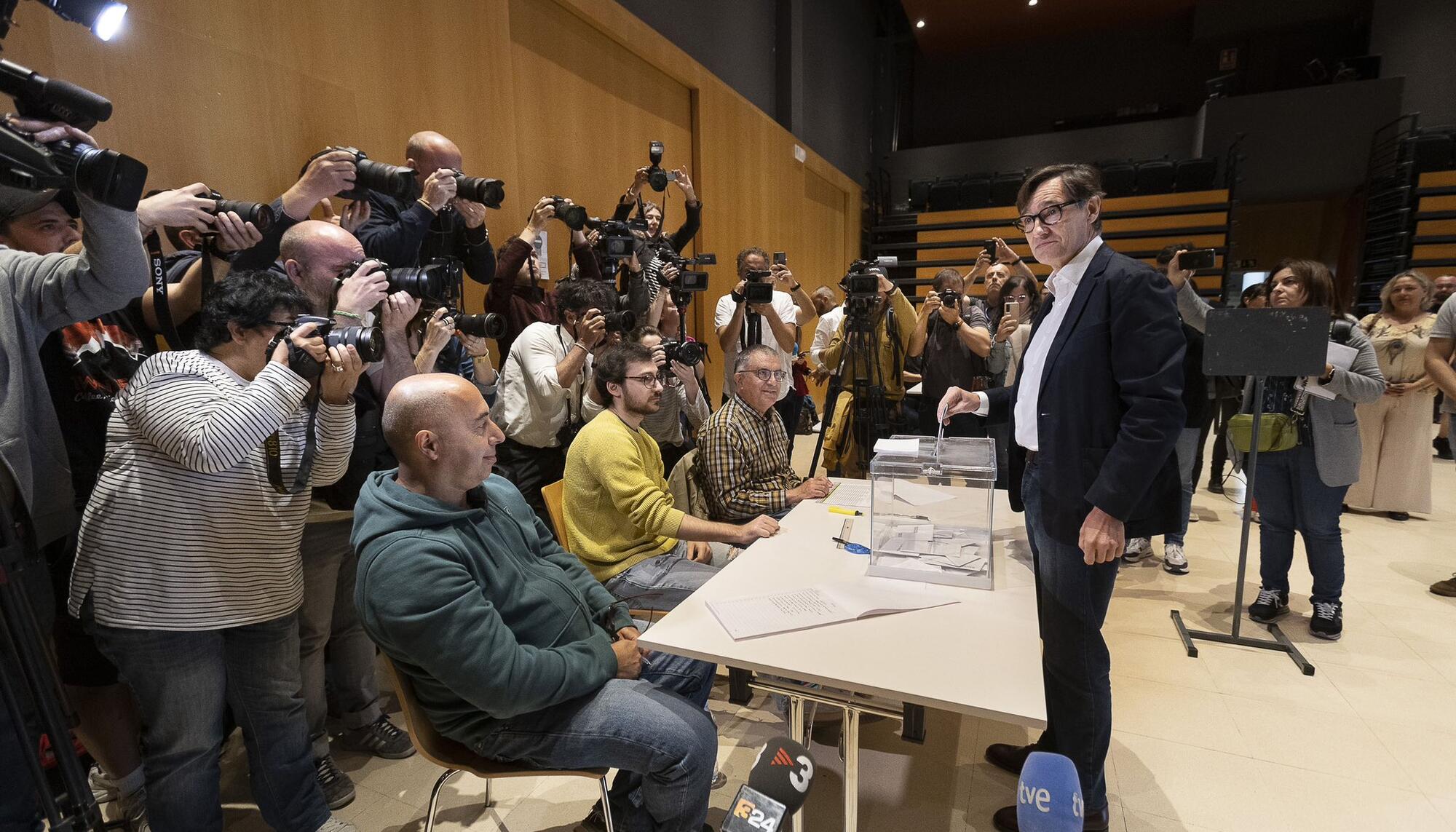Elecciones Catalunya 12M Salvador Illa