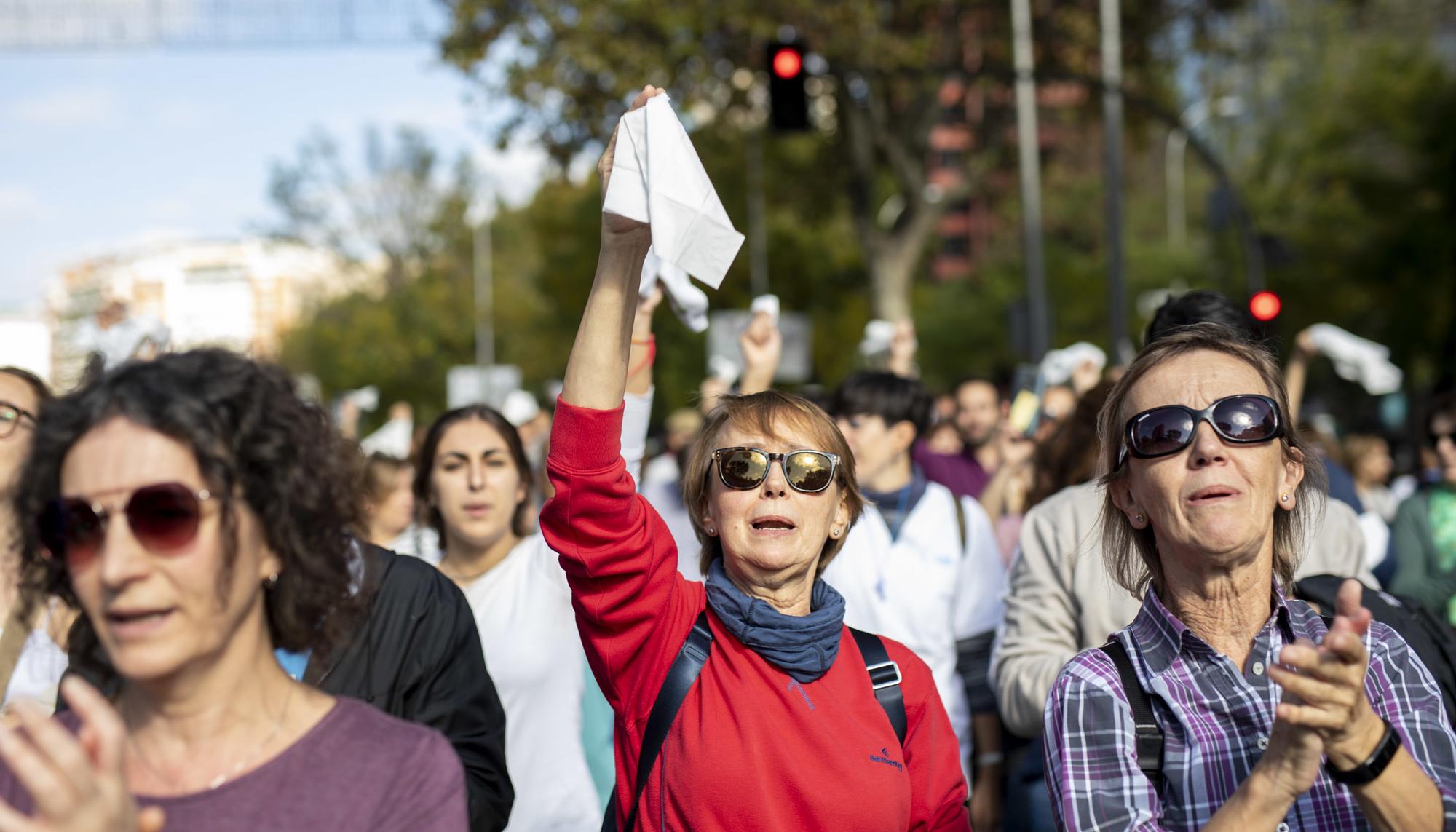 Manifestación por la Sanidad Pública en Madrid - 5
