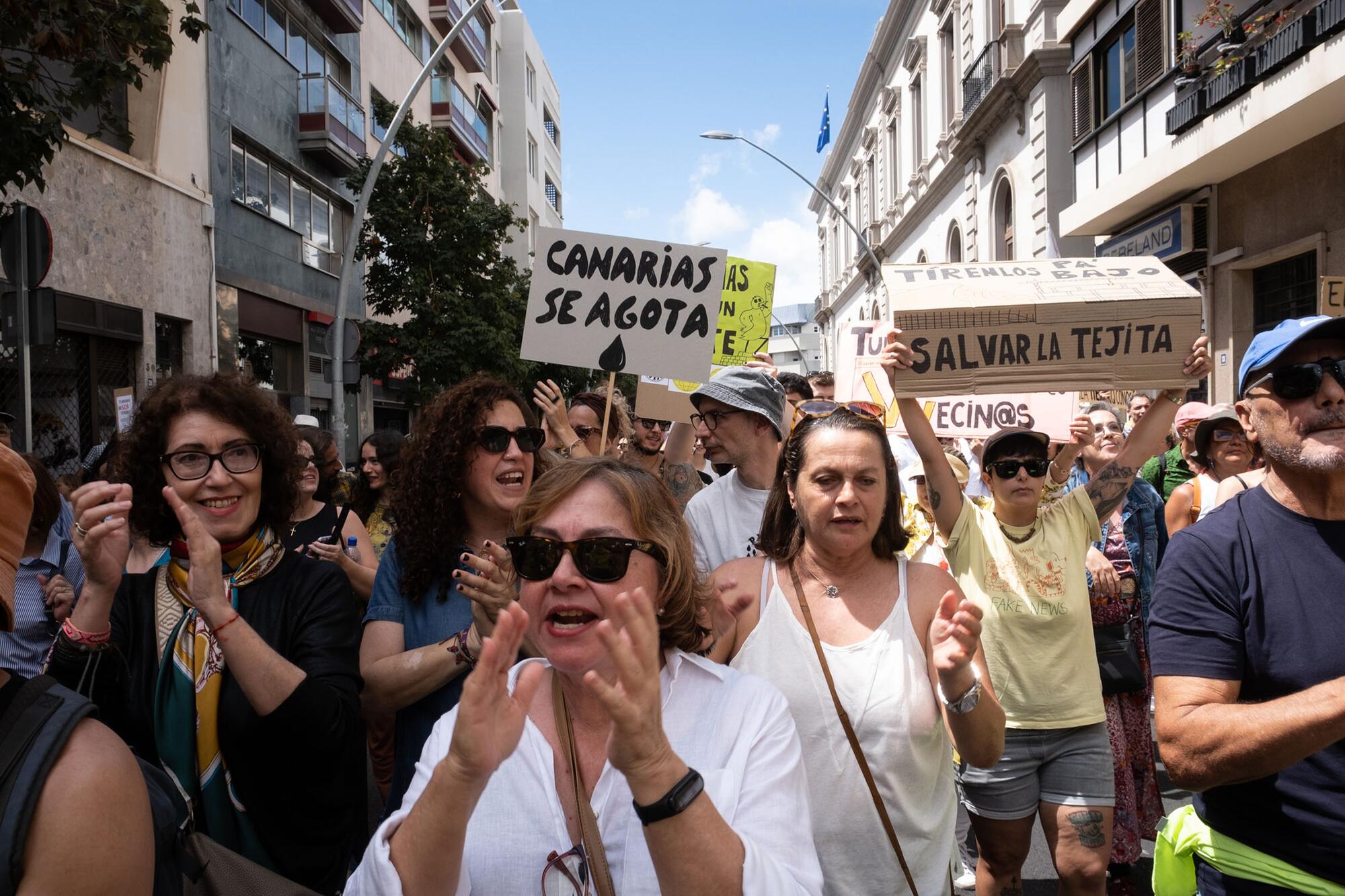 Manifestación Canarias se agota - 3