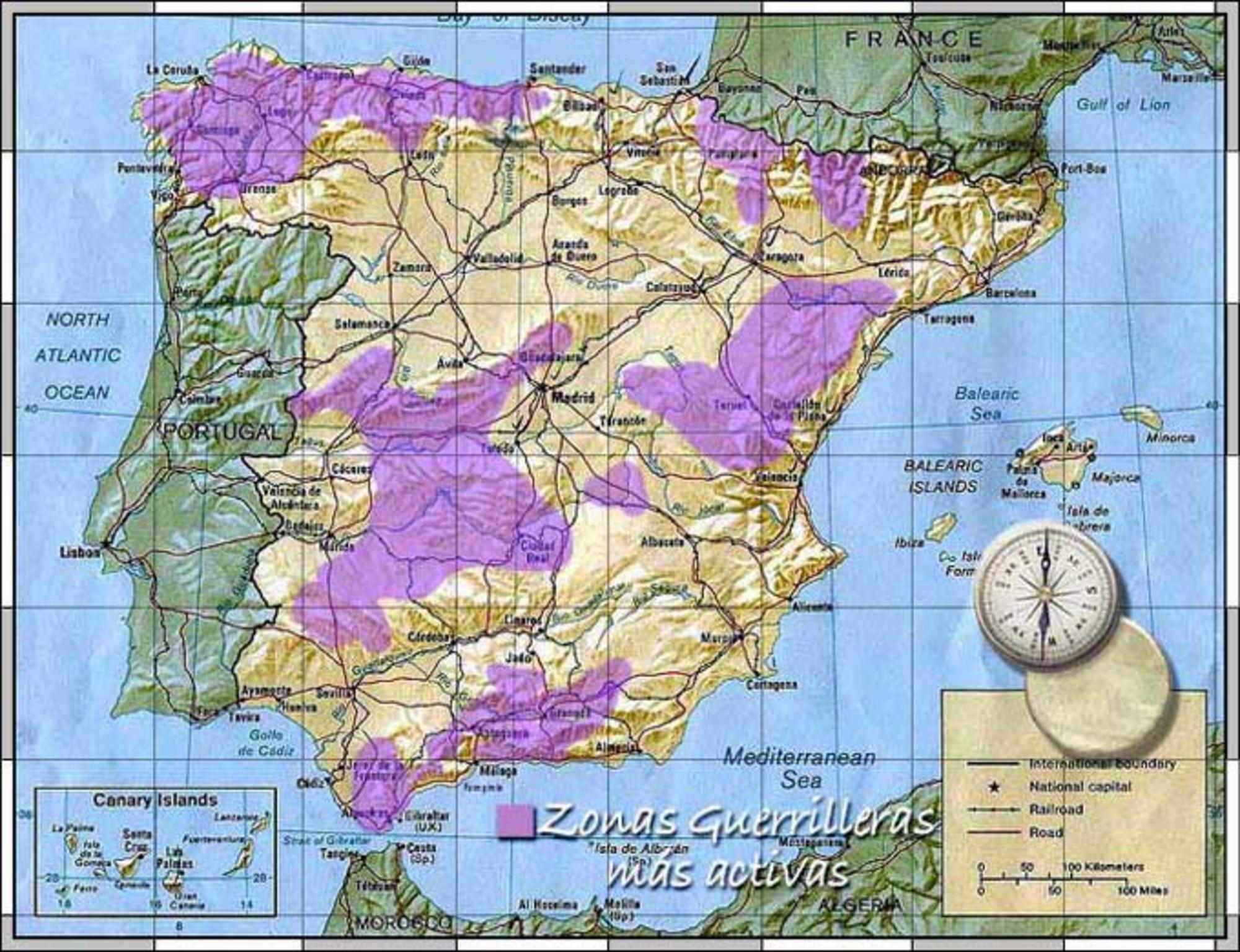Mapa guerrillero