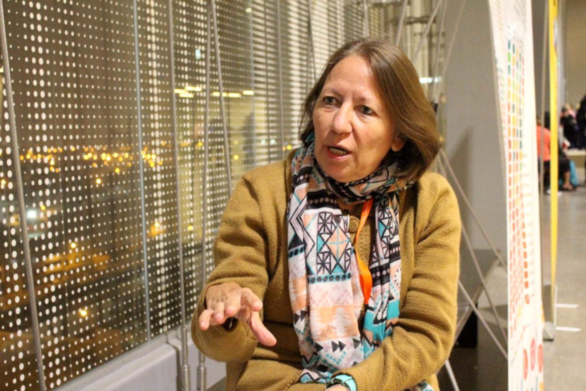 La activista feminista nicaragüense María Teresa Blandón.