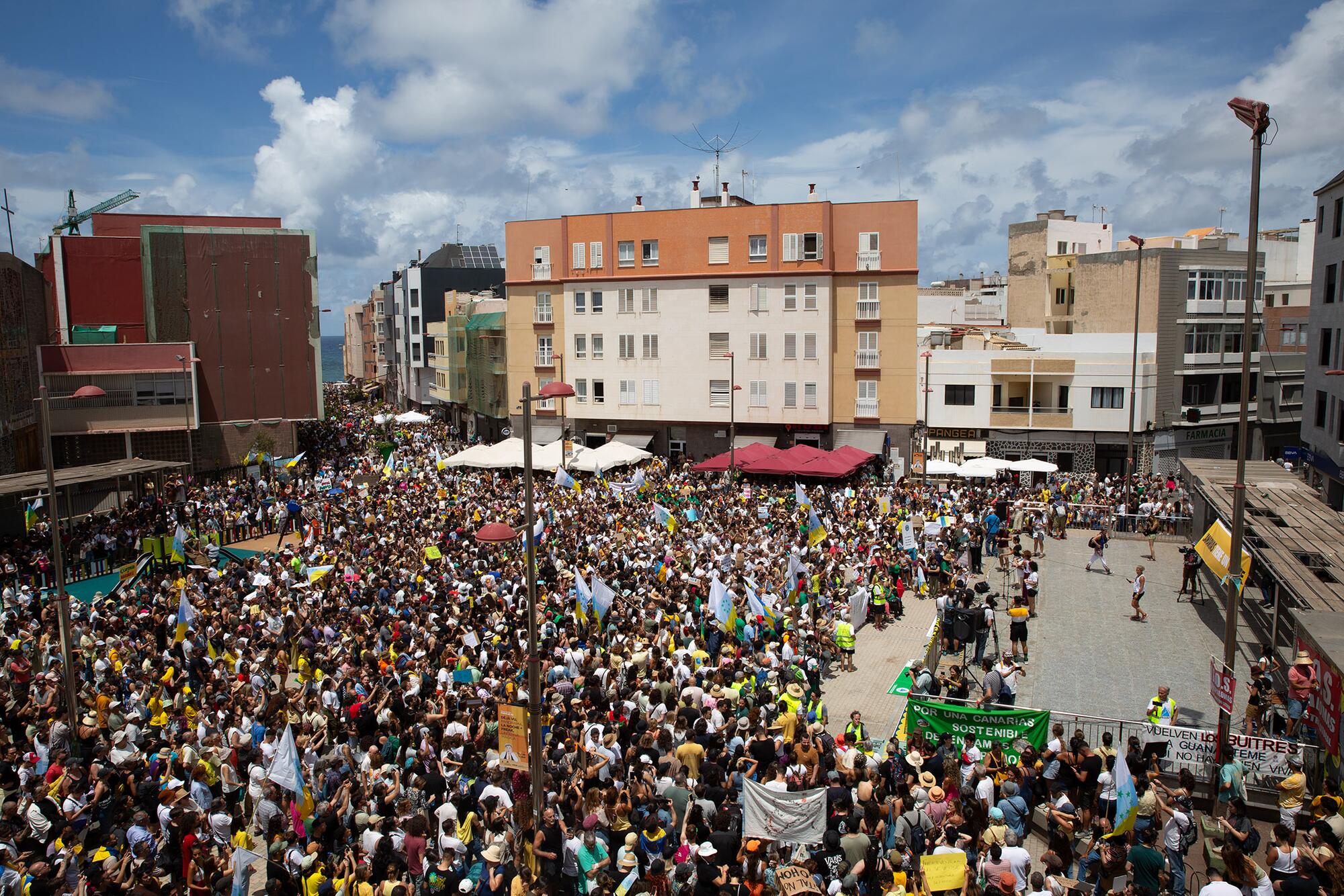 Manifestación Canarias se agota - 19