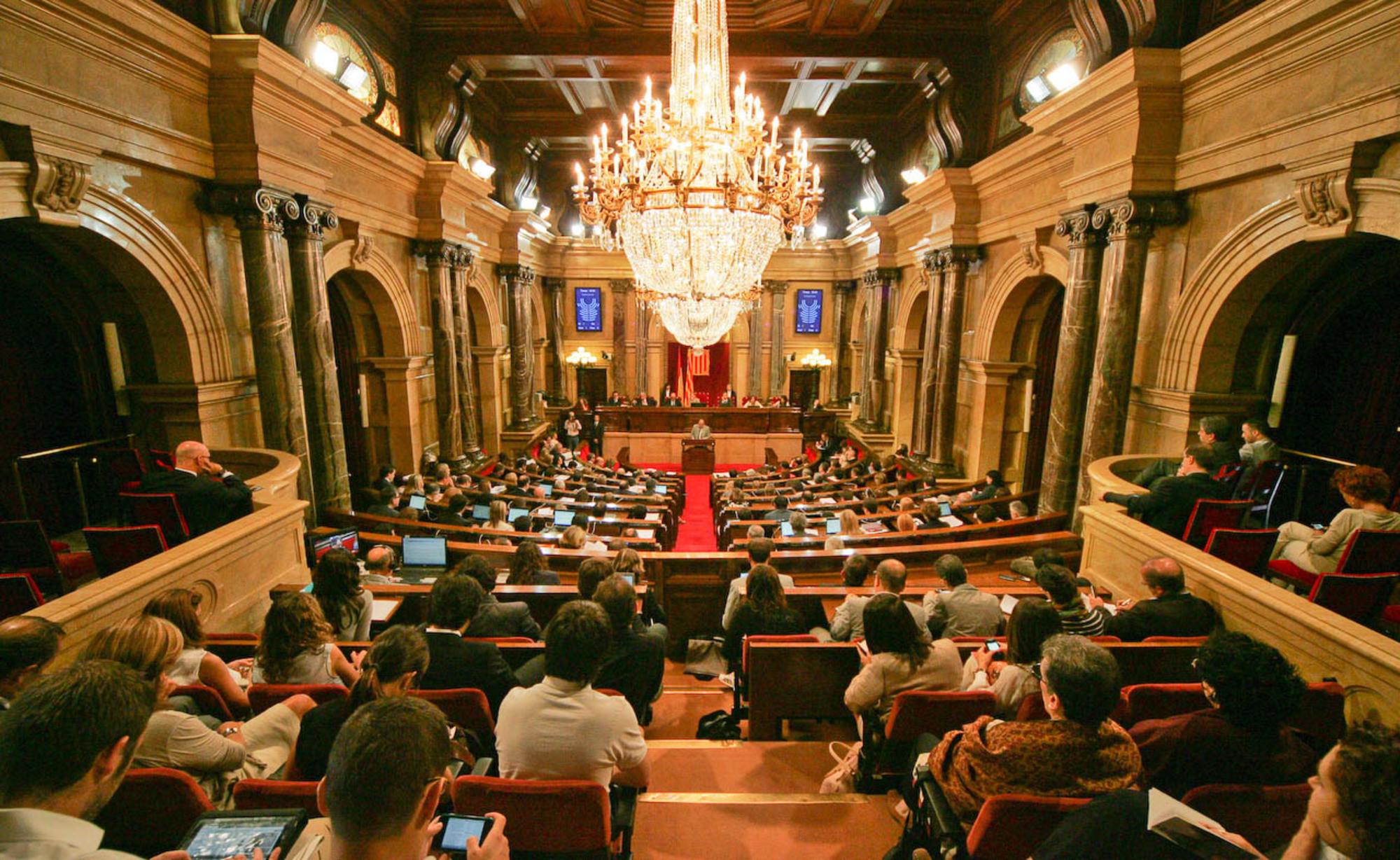 Interior Parlamento Catalunya