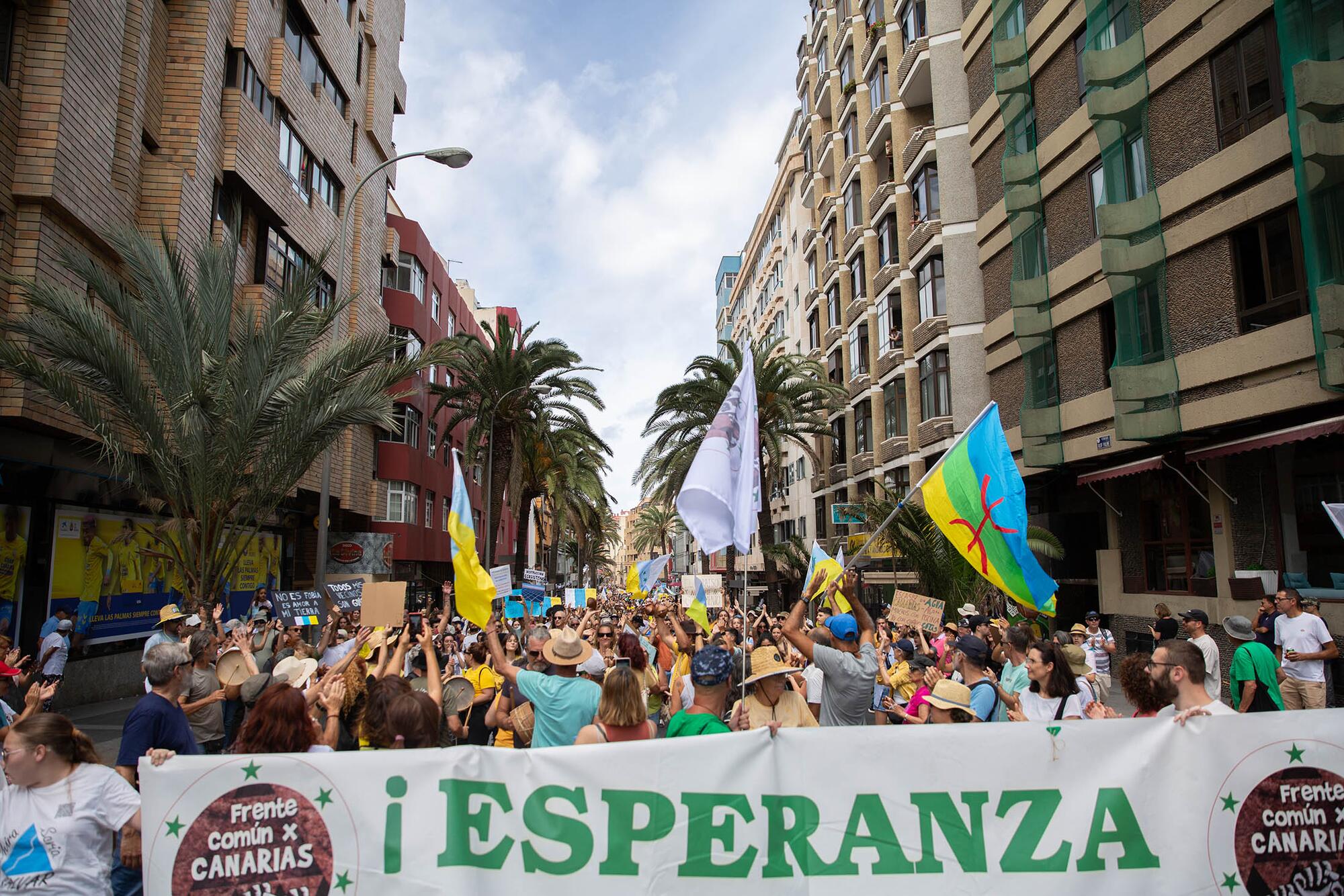 Manifestación Canarias se agota - 15