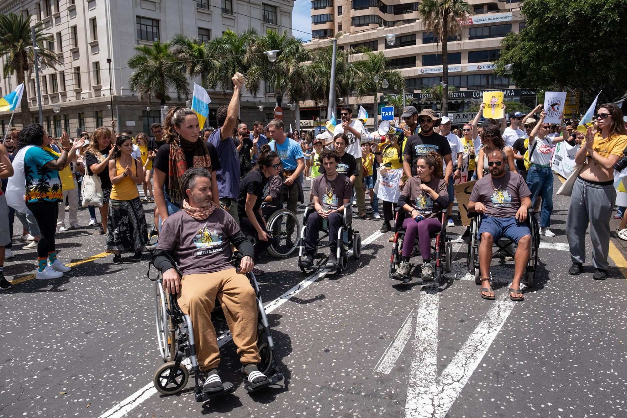 Manifestación Canarias se agota - 4