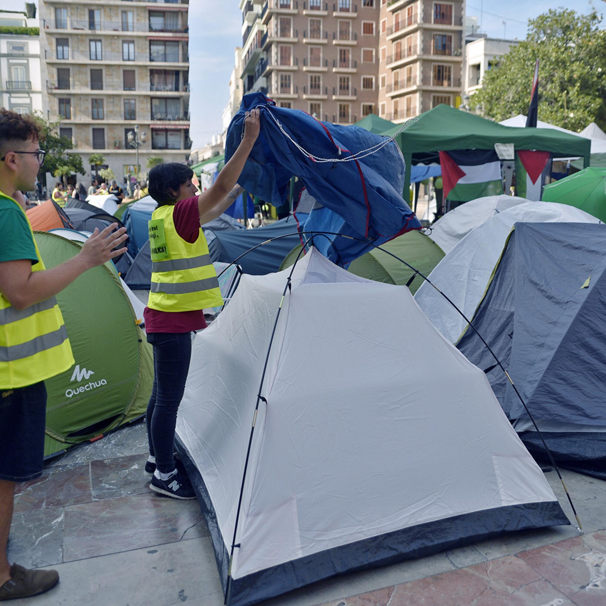 Acampada por la educación pública Valencia - 3