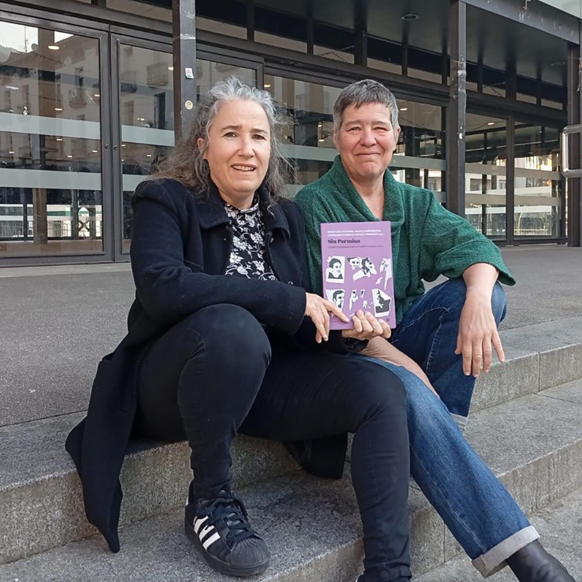 Olatz Dañobeitia y Marta Luxan editoras de Sin permiso 