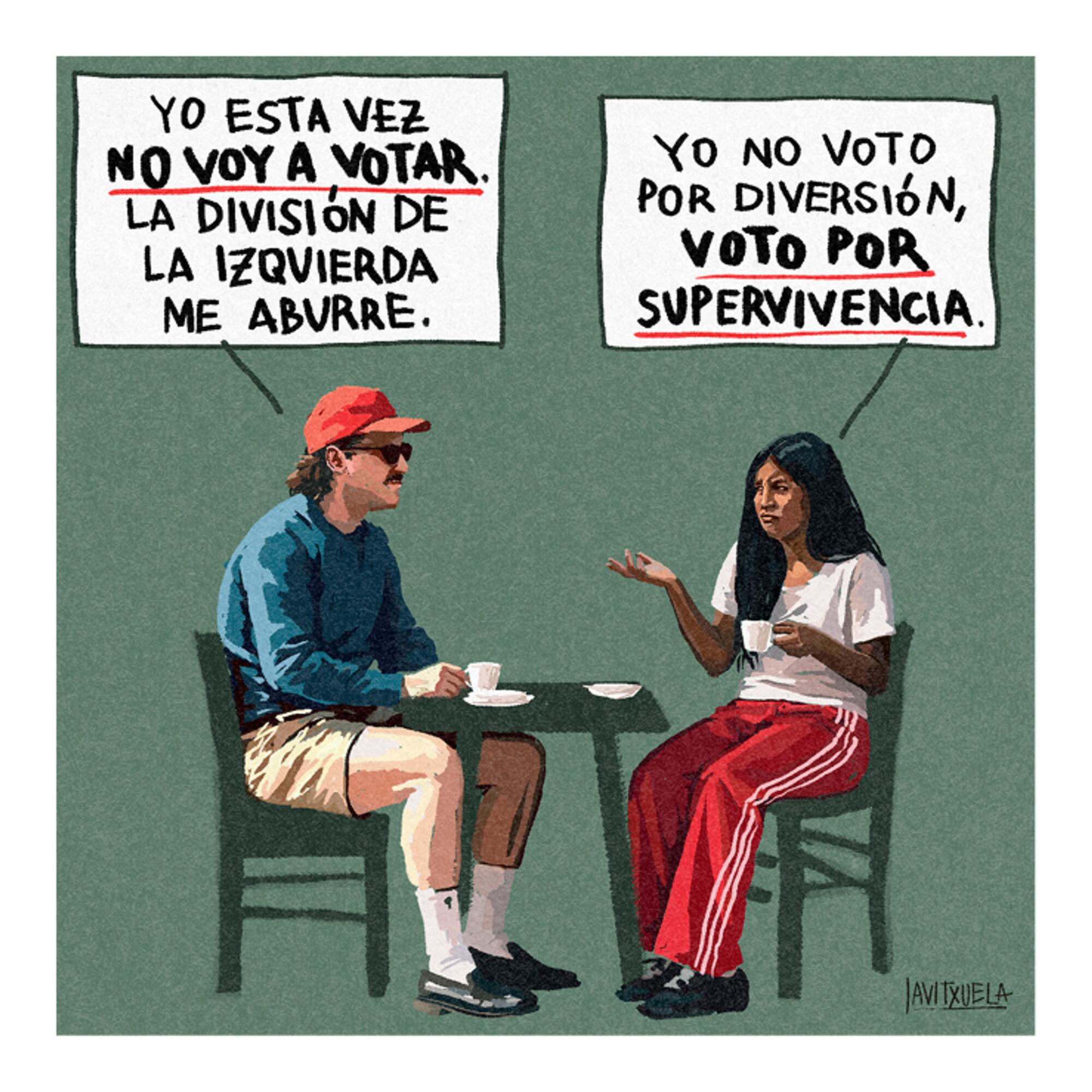 La desafección política es un privilegio, por javitxuela
