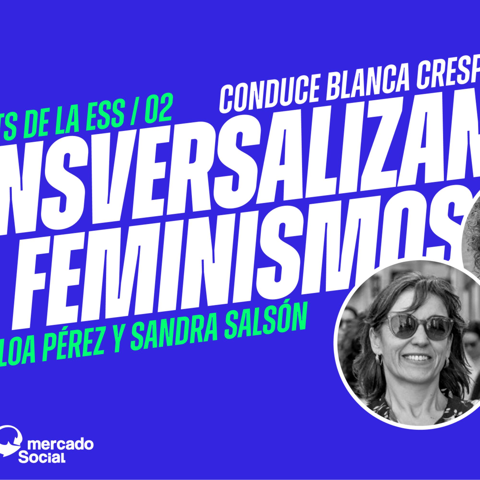 Cartela del programa de twitch que inspira la entrevista Transversalizando los feminismos (Autoría: El salto)