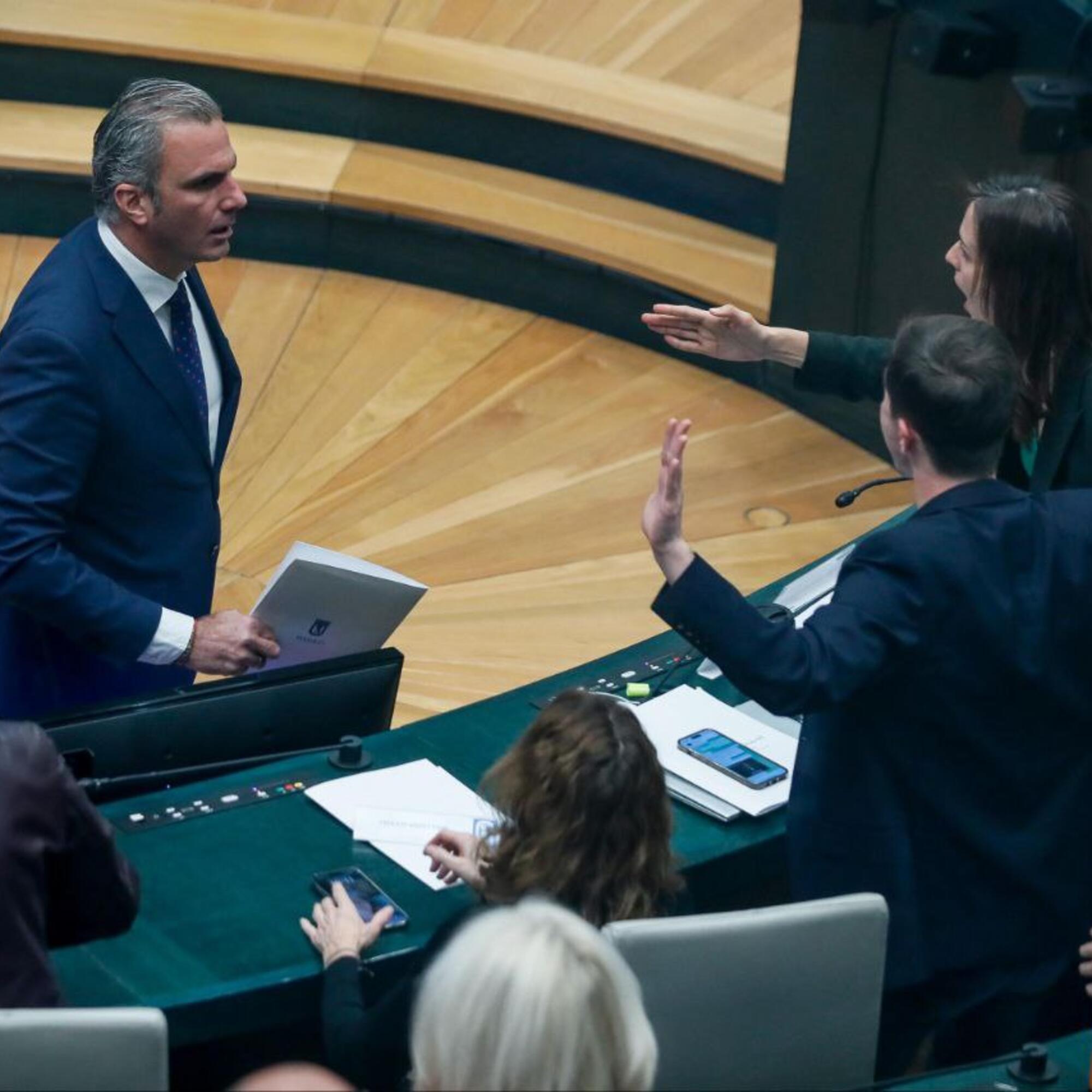 Ortega Smith agresión pleno - 3