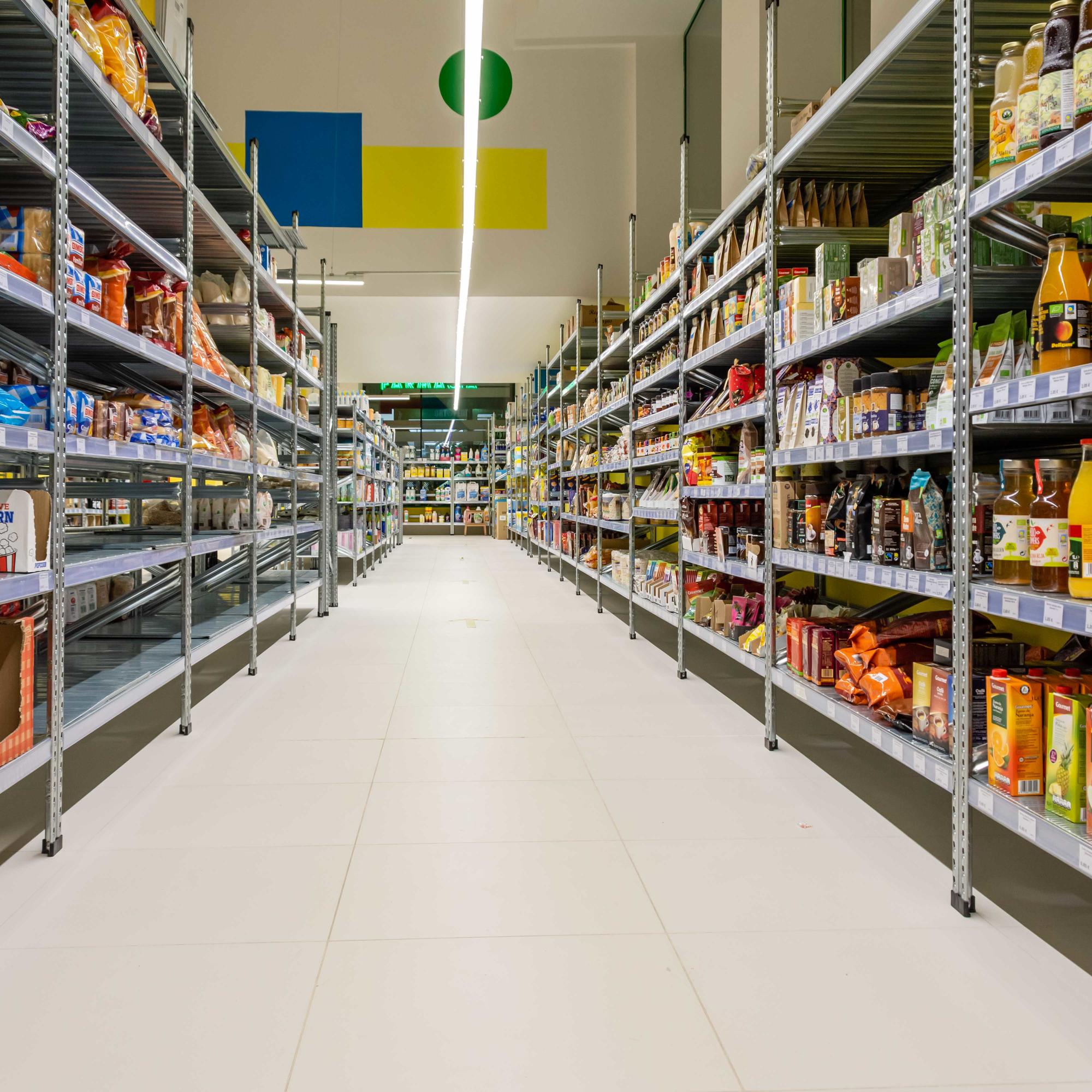 Supermercado Osa pasillo