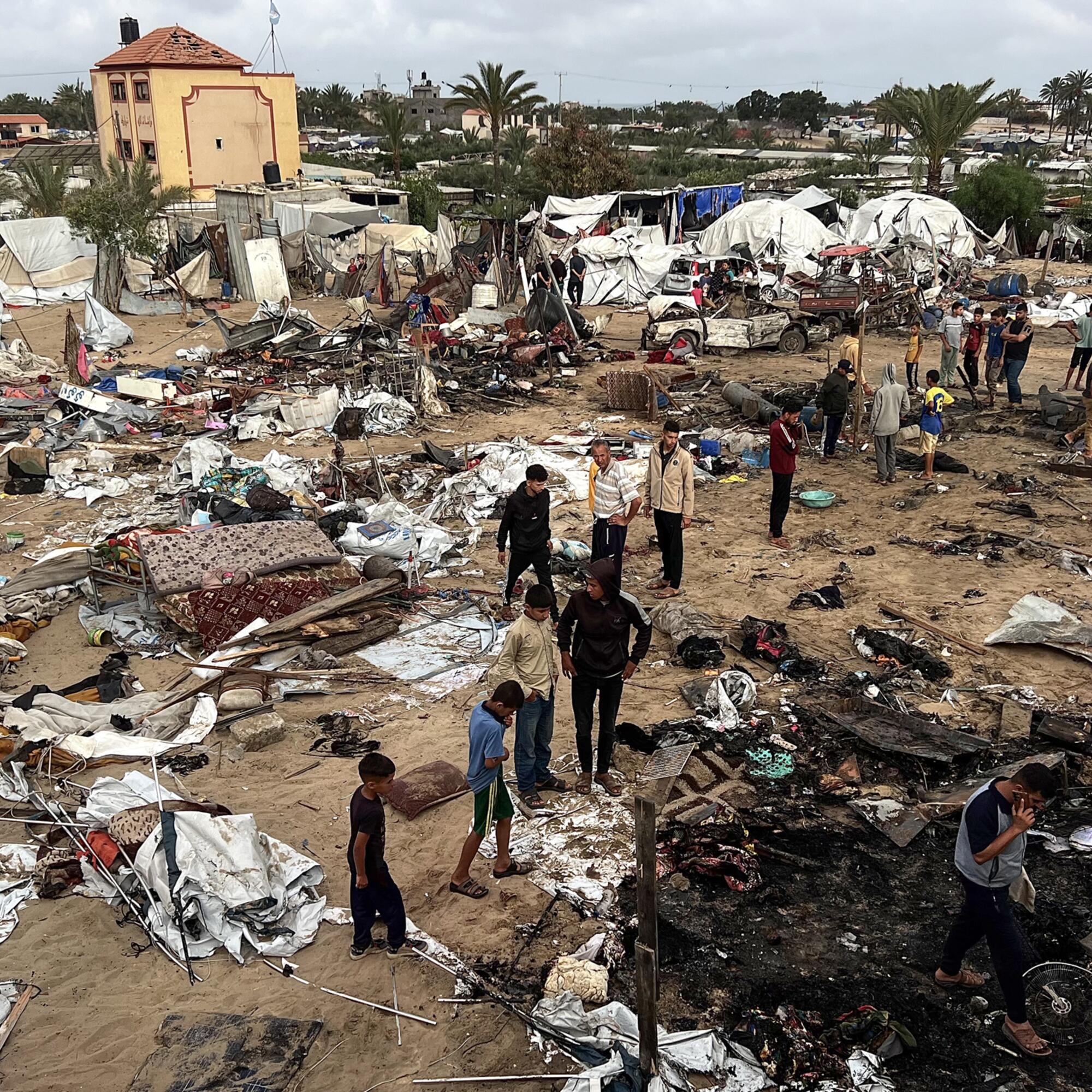 Bombardeo Gaza 19 mayo