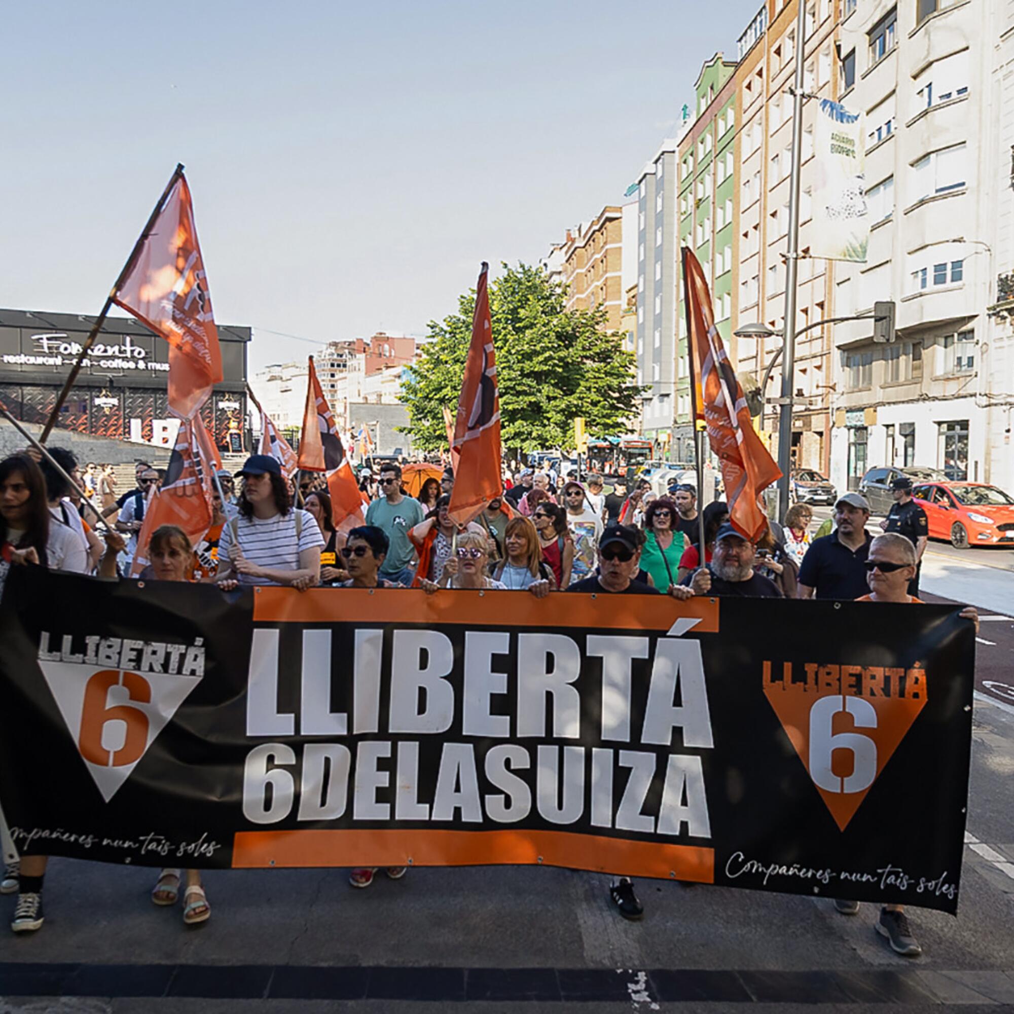 Manifestación prisión las 6 de La Suiza Gijón - 4