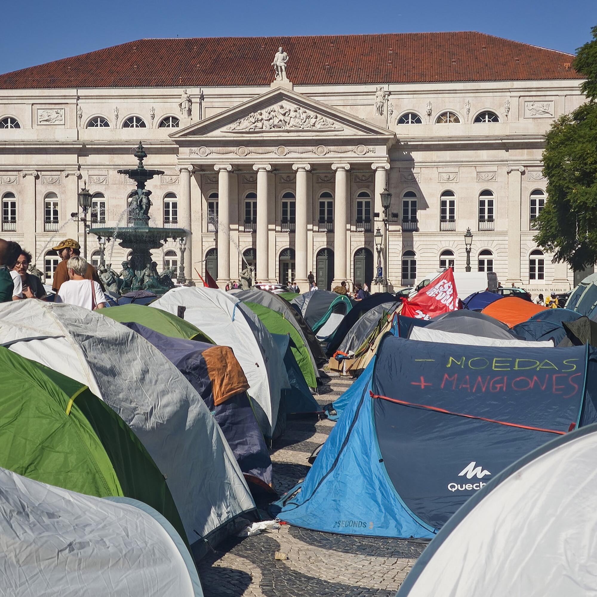 Acampada Lisboa