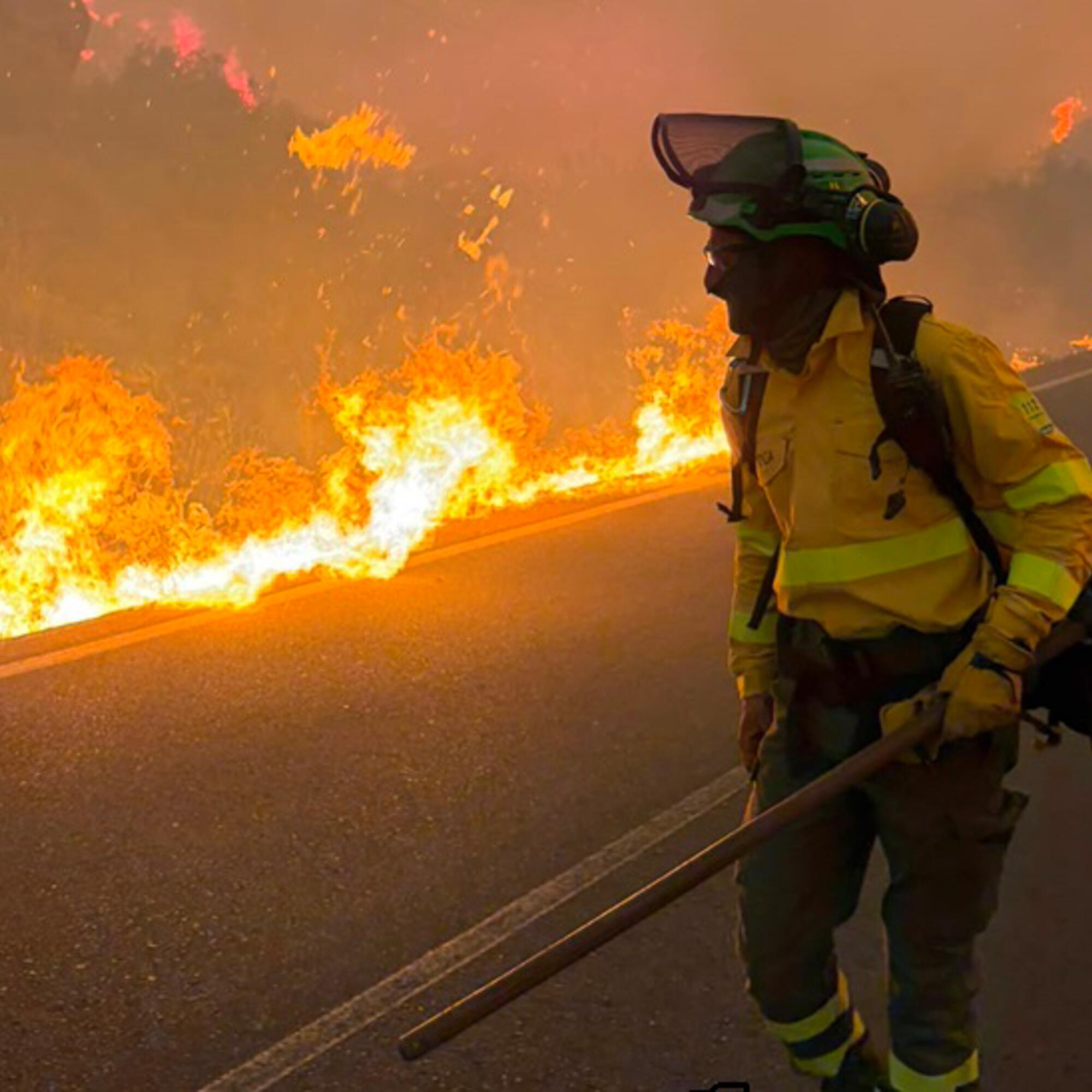 Emergencias de Andalucía incendio