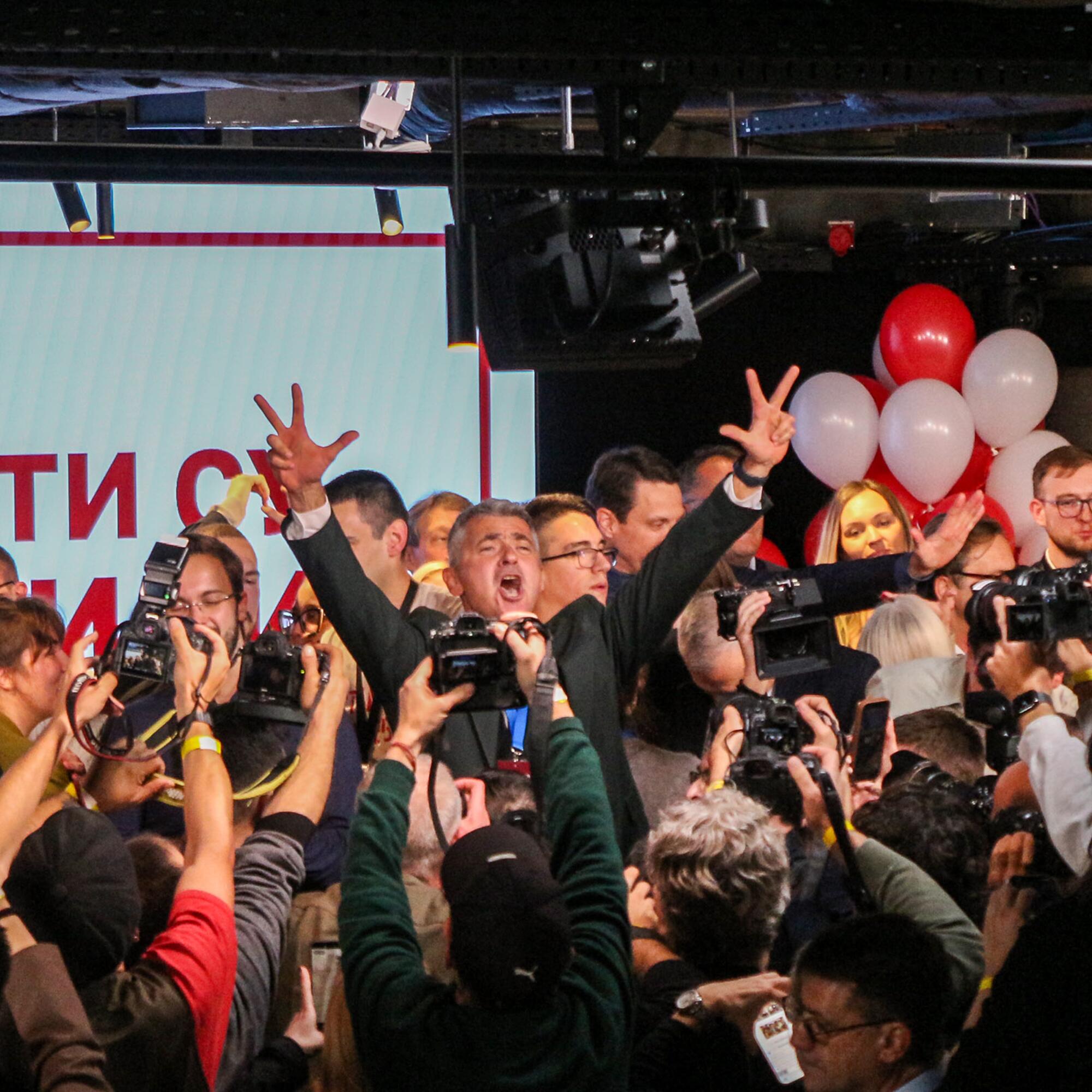 Serbia  elecciones Lista Estudiantil - 1