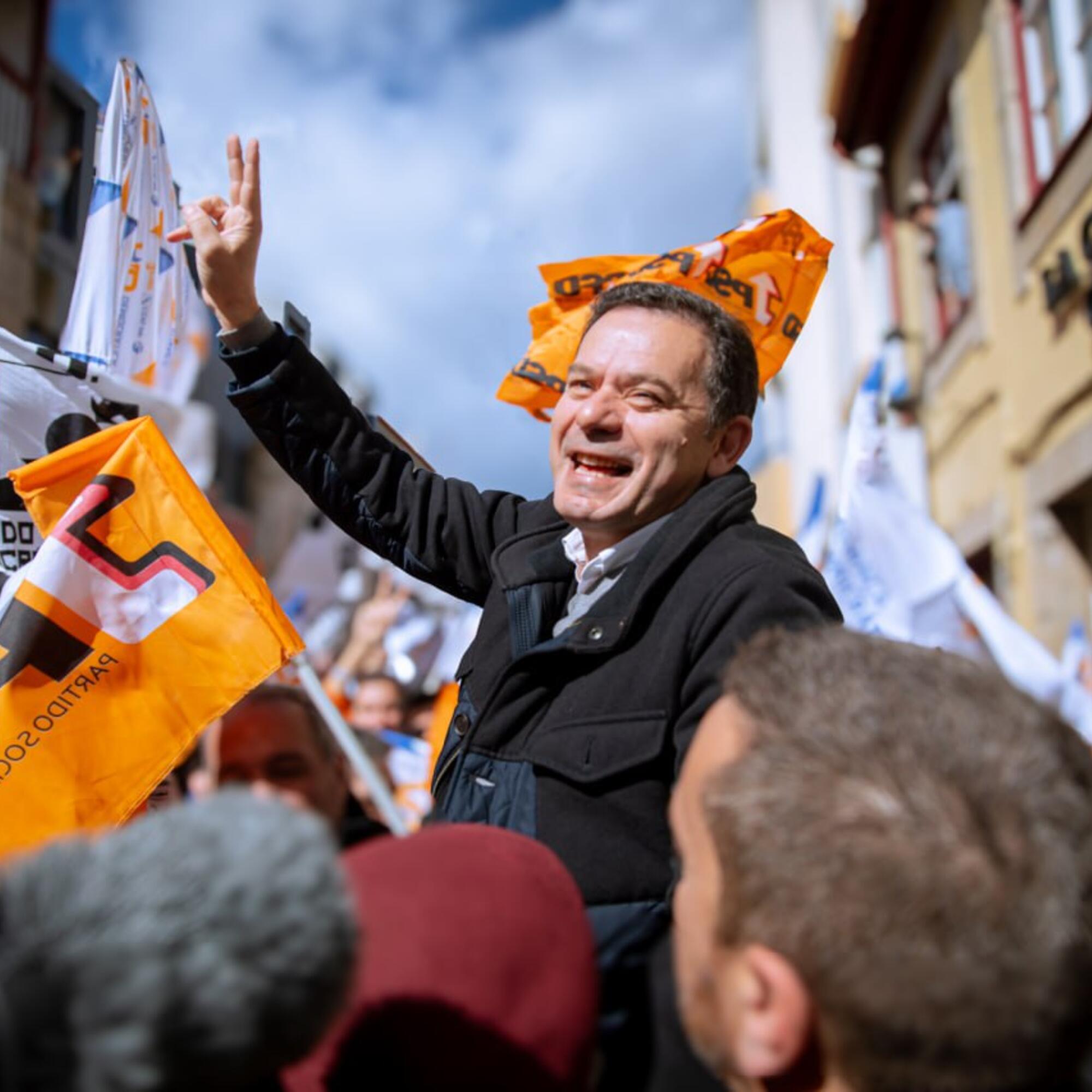 Luis Montenegro, primer ministro y líder de la derecha portuguesa.