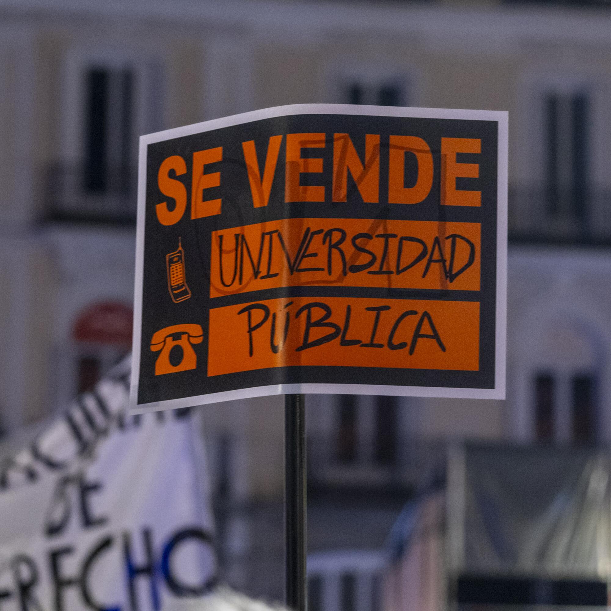 Manifestación defensa de la Universidad pública 27-11-25 - 9