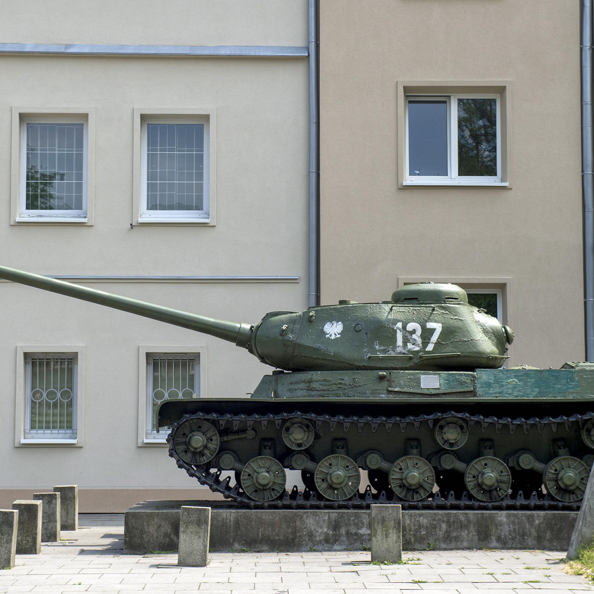 Tanque mujer Cracovia