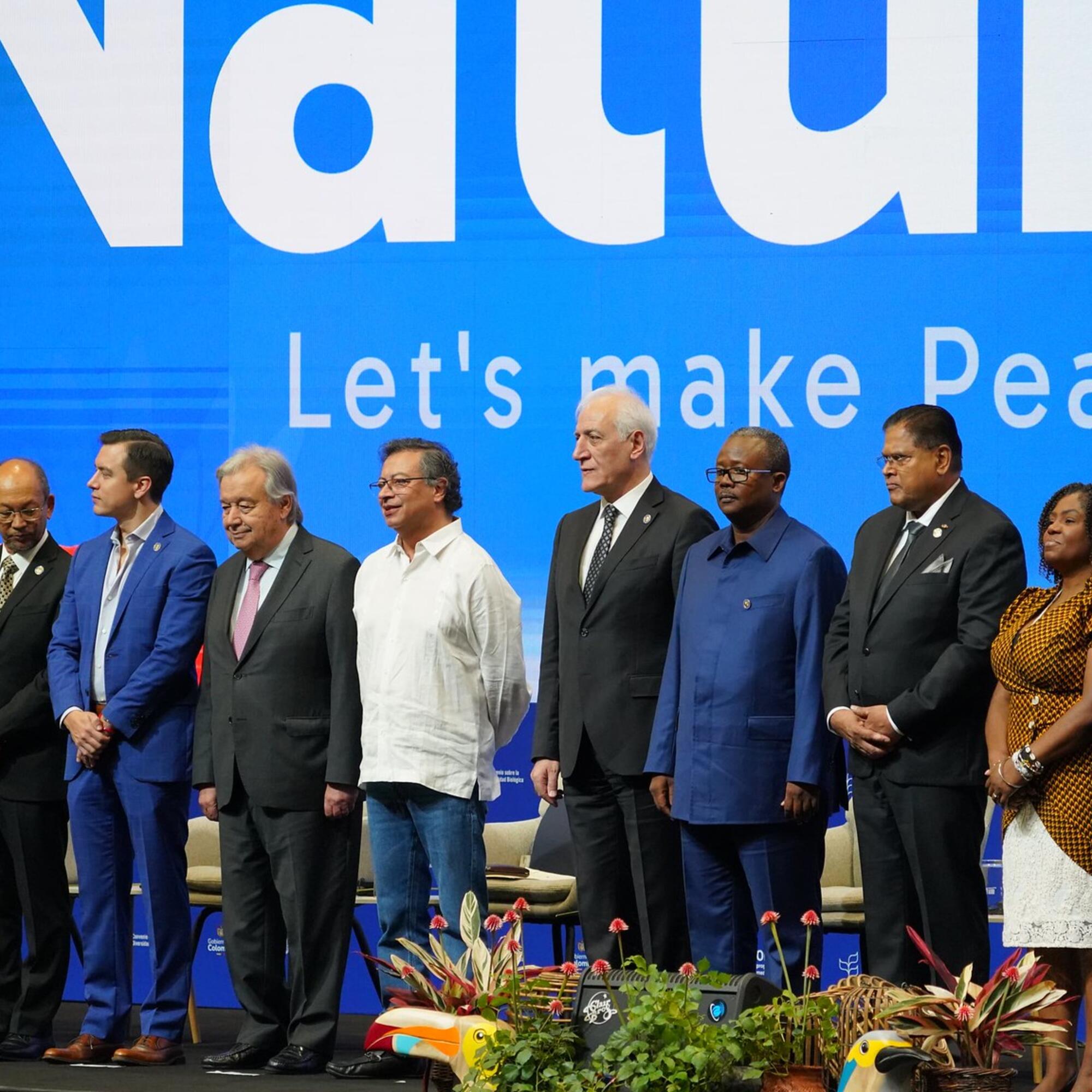 COP16 Alto Nivel Petro Guterres