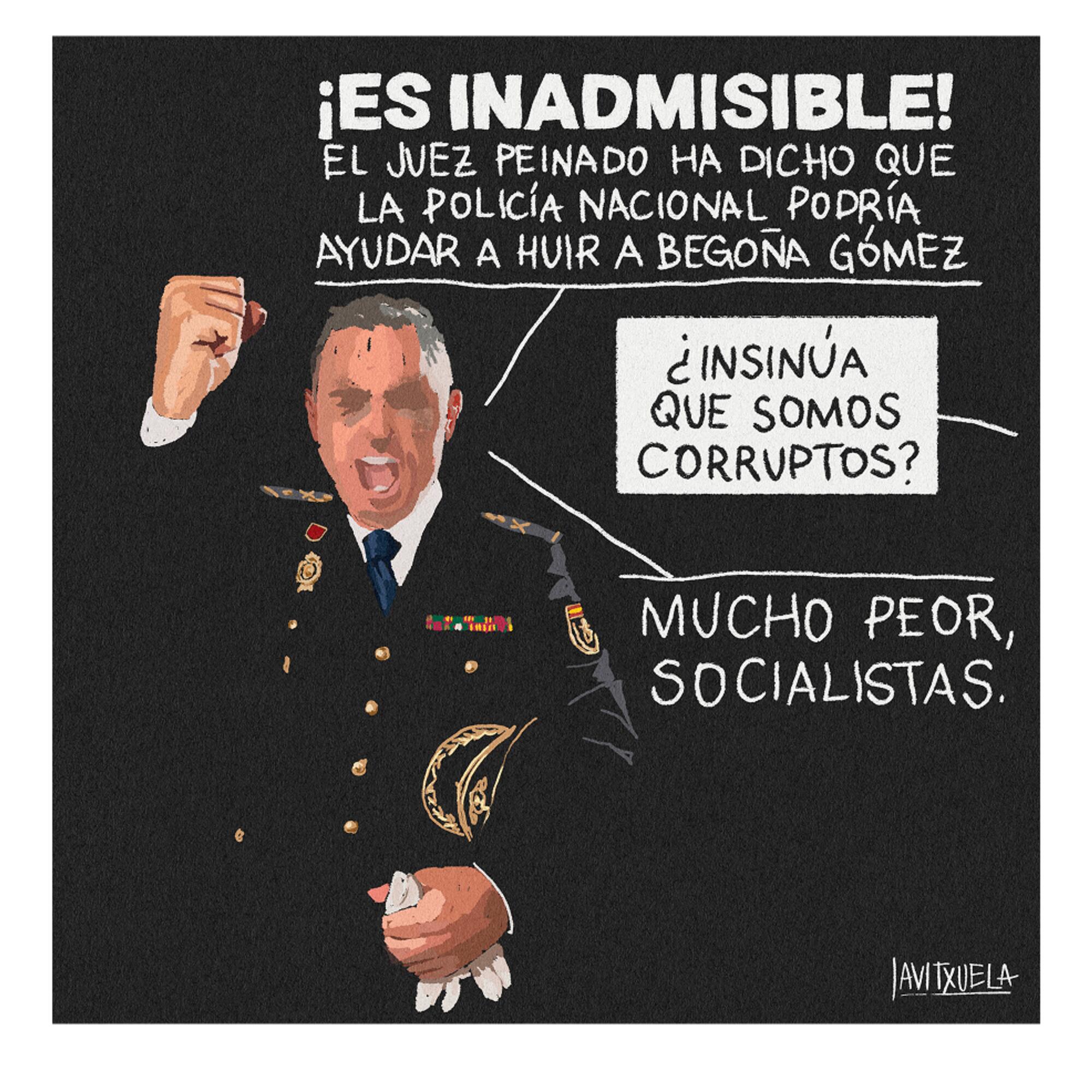Peinado desencadenado, por javitxuela