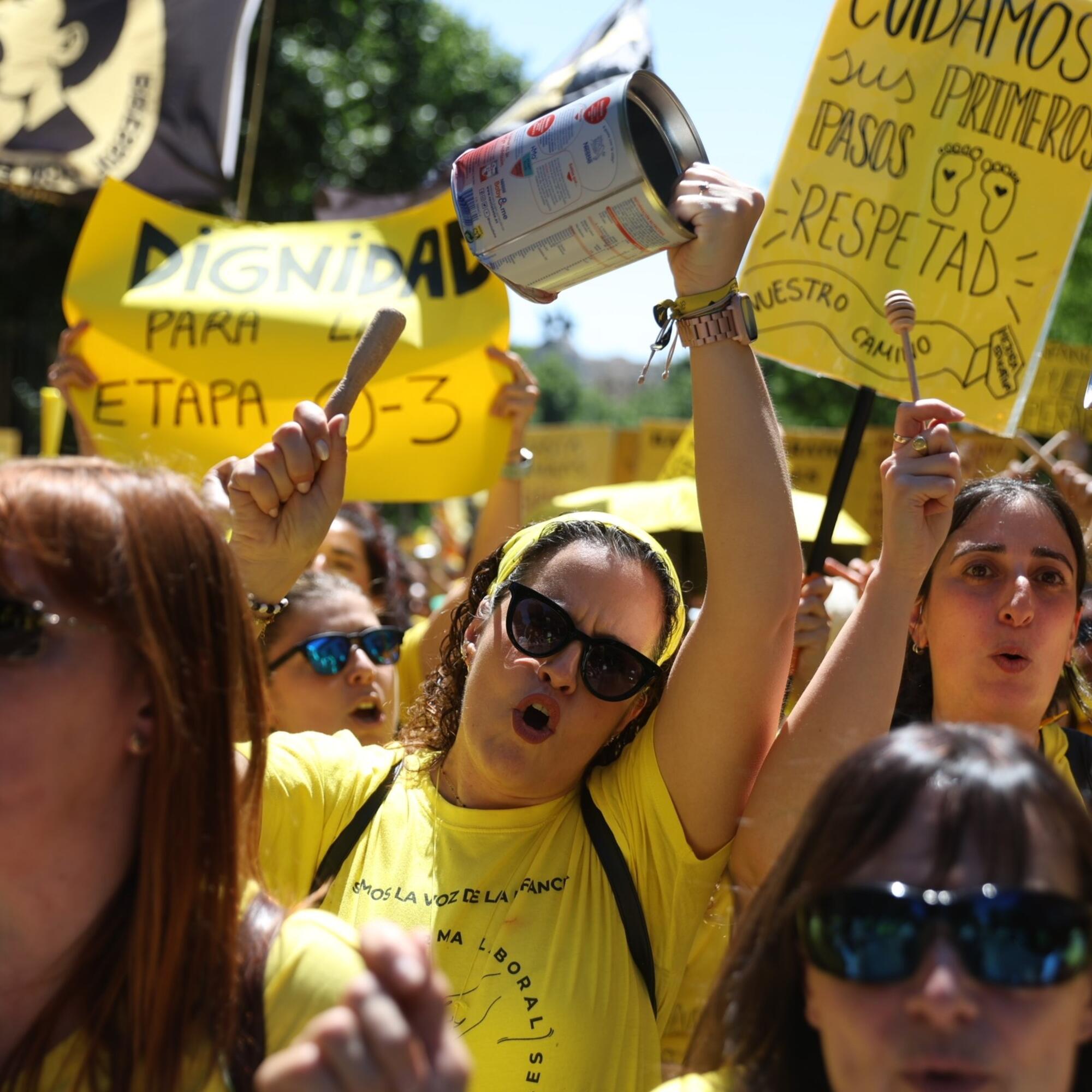 Manifestación Estatal Educación Infantil 1