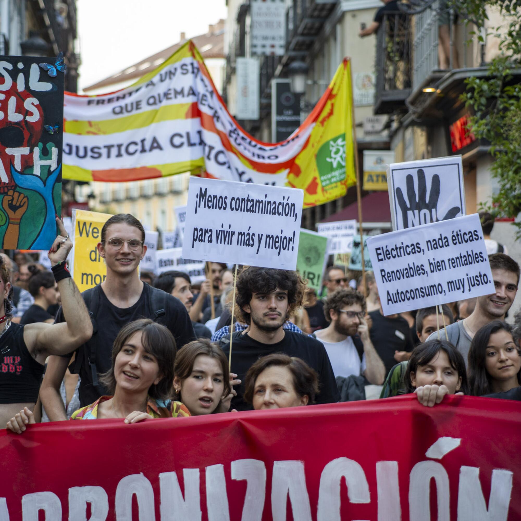 Manifestacion fin de combustibles fosiles Clima - 7