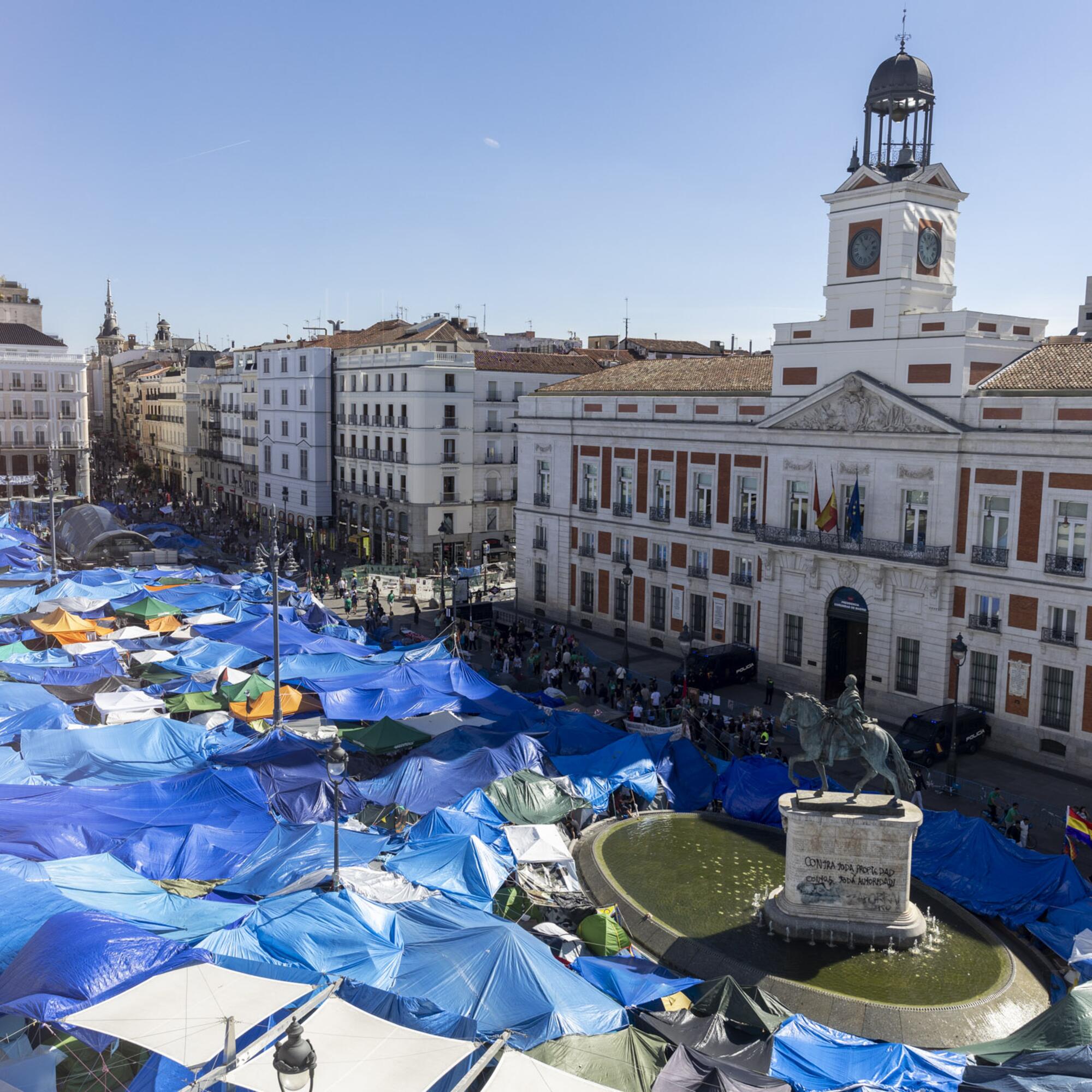 Acampada Sol vivienda 26S 14 de octubre