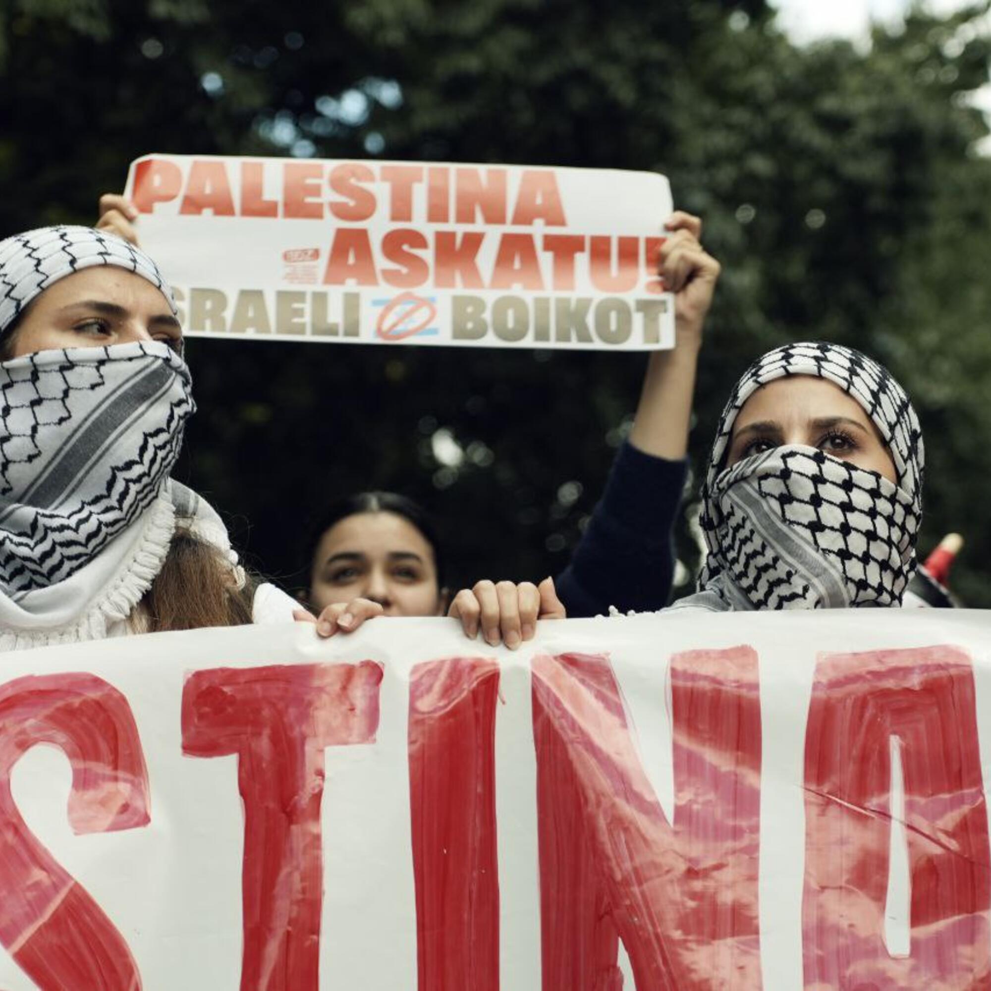 Manifestación Palestina Iruñea 4 de octubre - 9