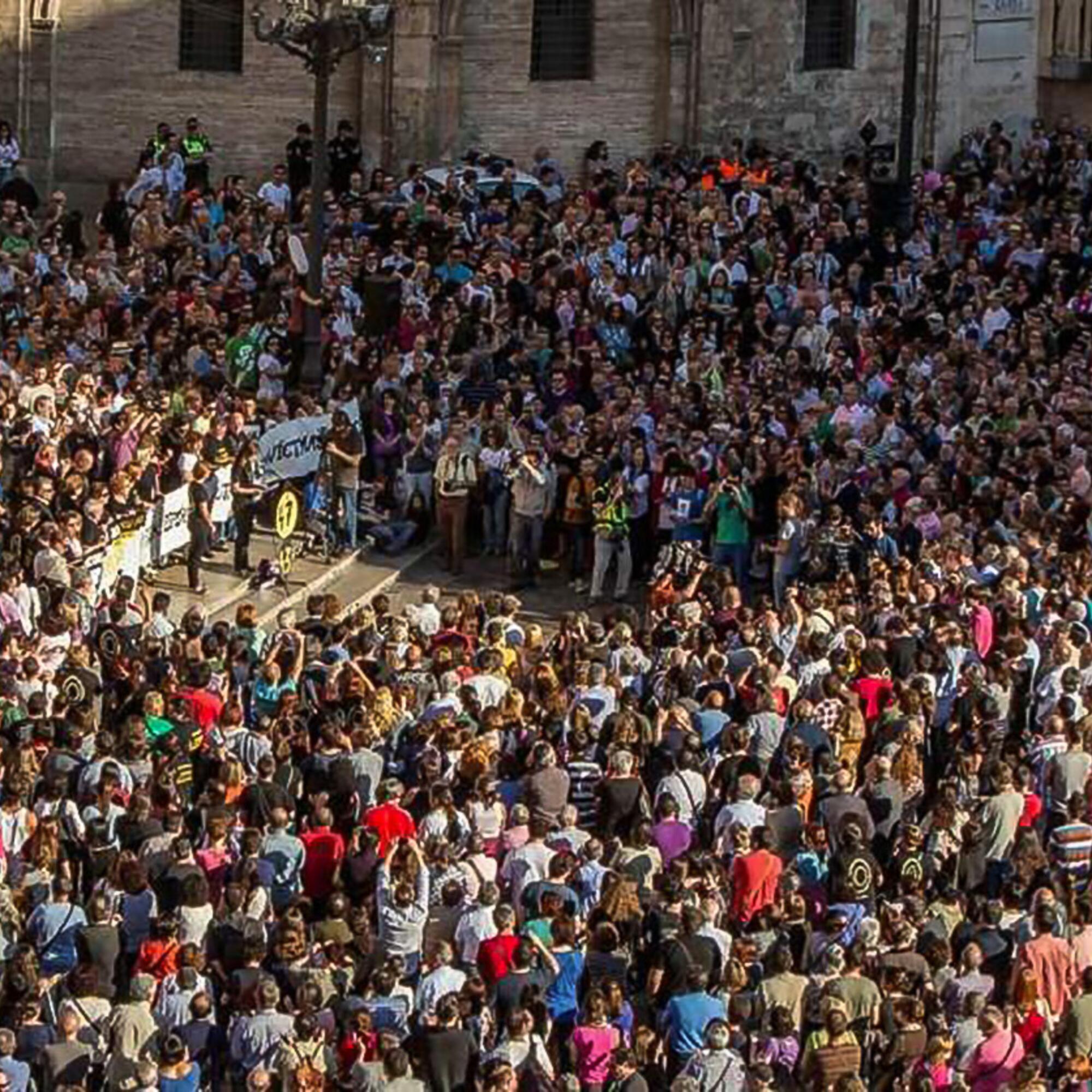 Manifestación Metro Valencia 2013