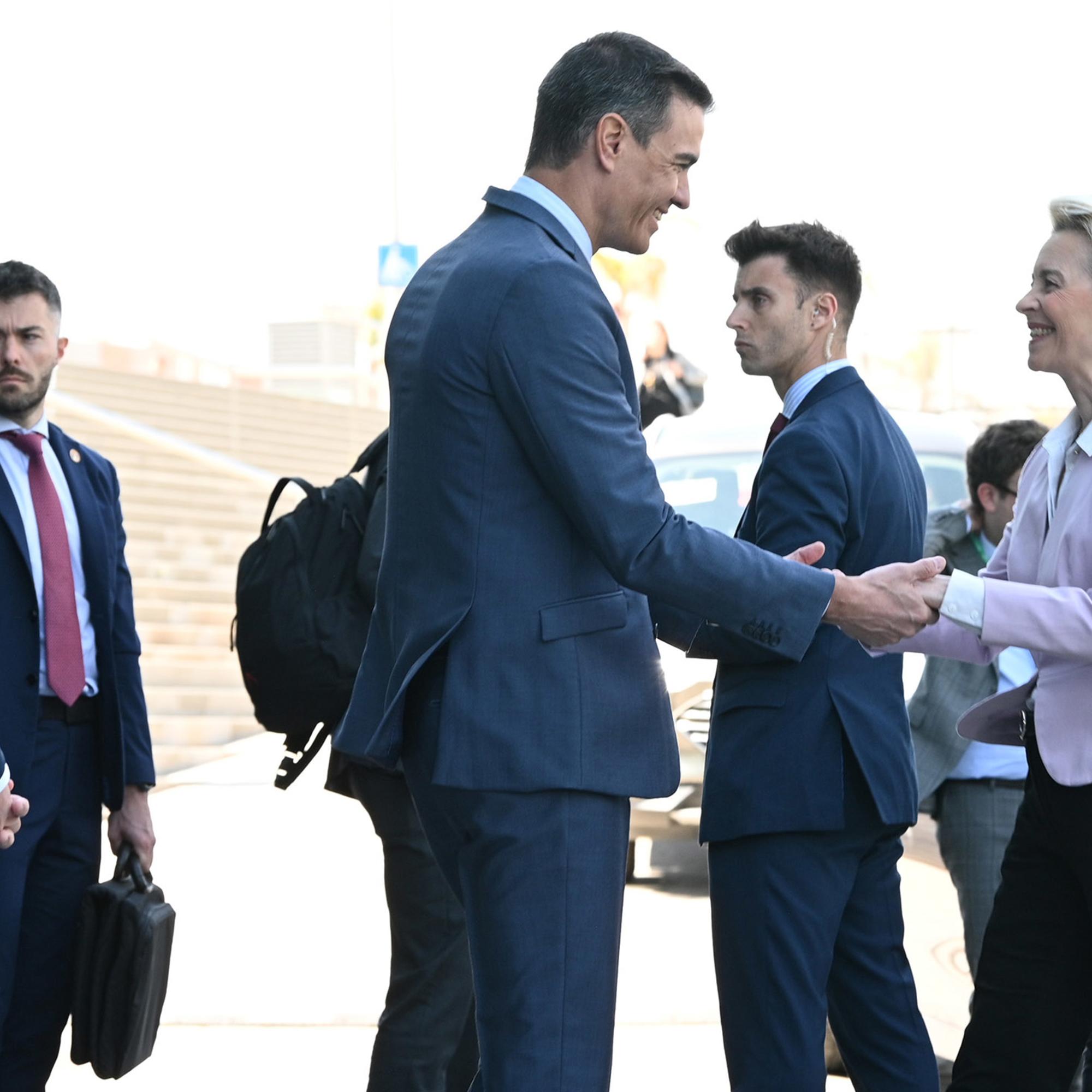 Cercle d’Economia Pedro Sanchez Pere Aragones  Von Der Leyen