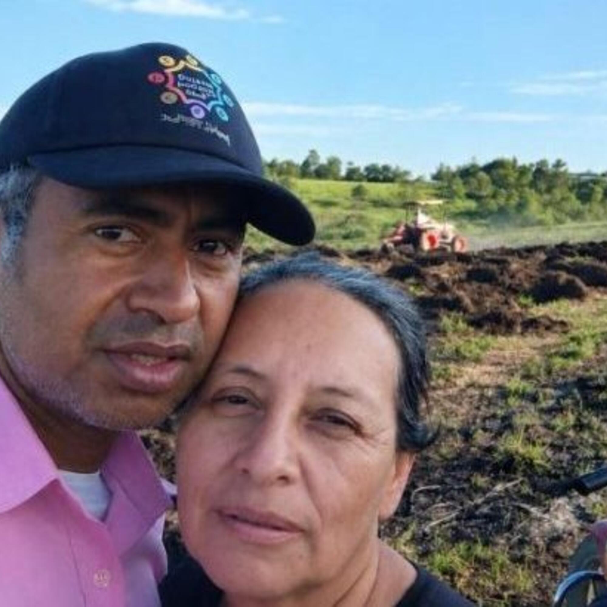 María Ovidia Palechor y James Flor