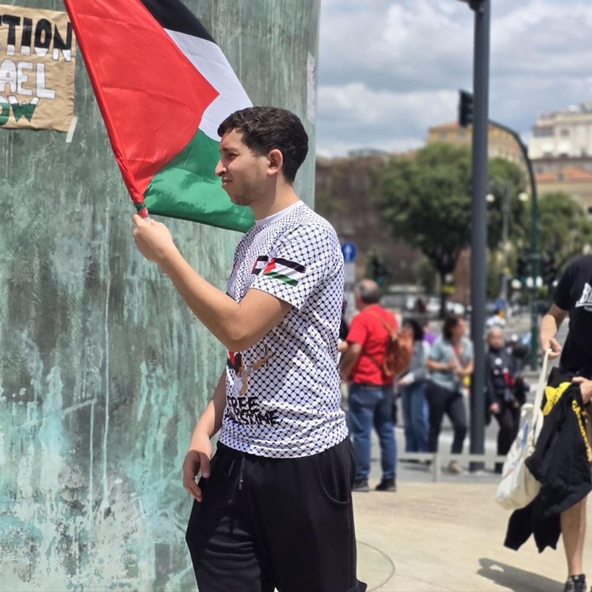 Huelga general en Italia por Palestina