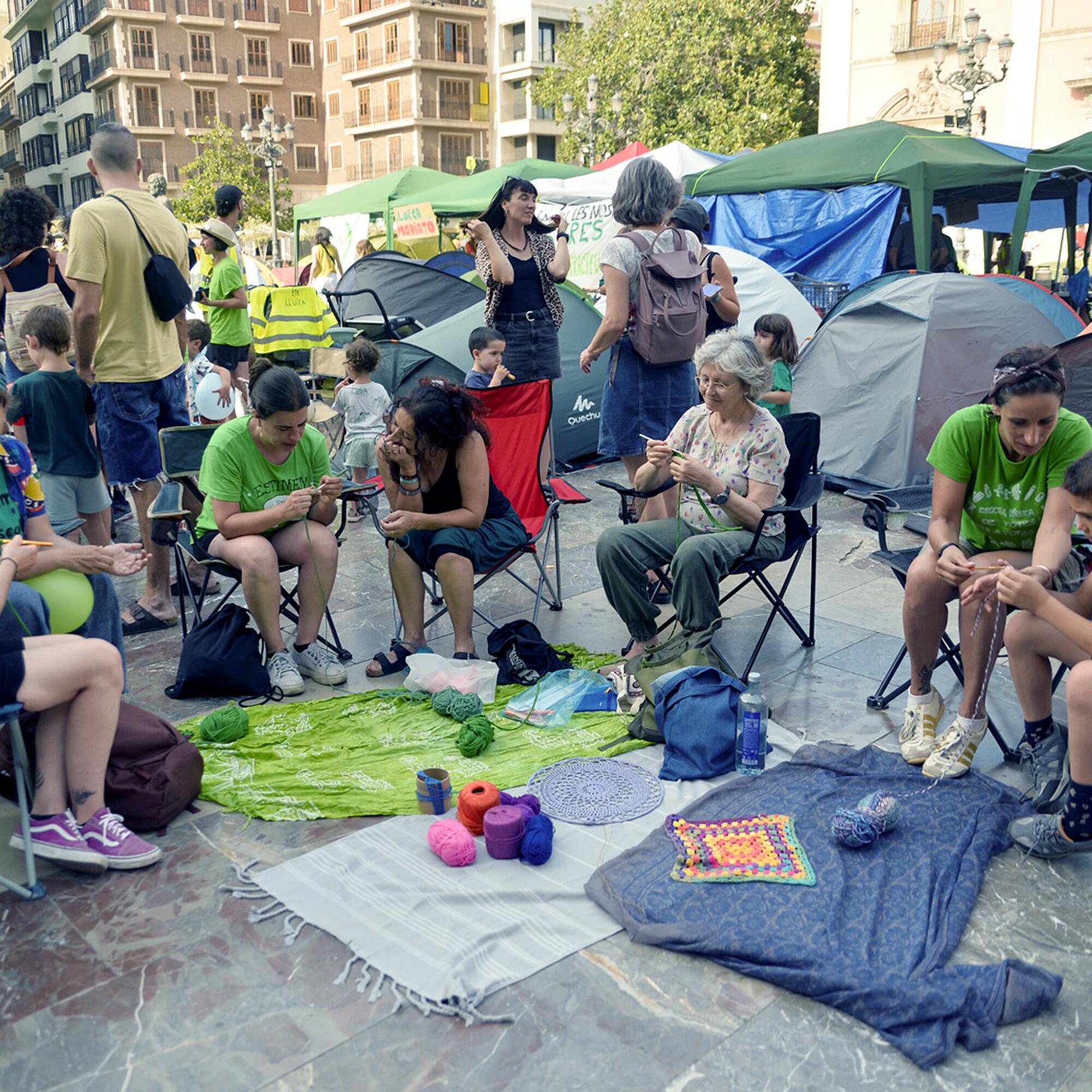 Acampada por la educación pública Valencia - 4