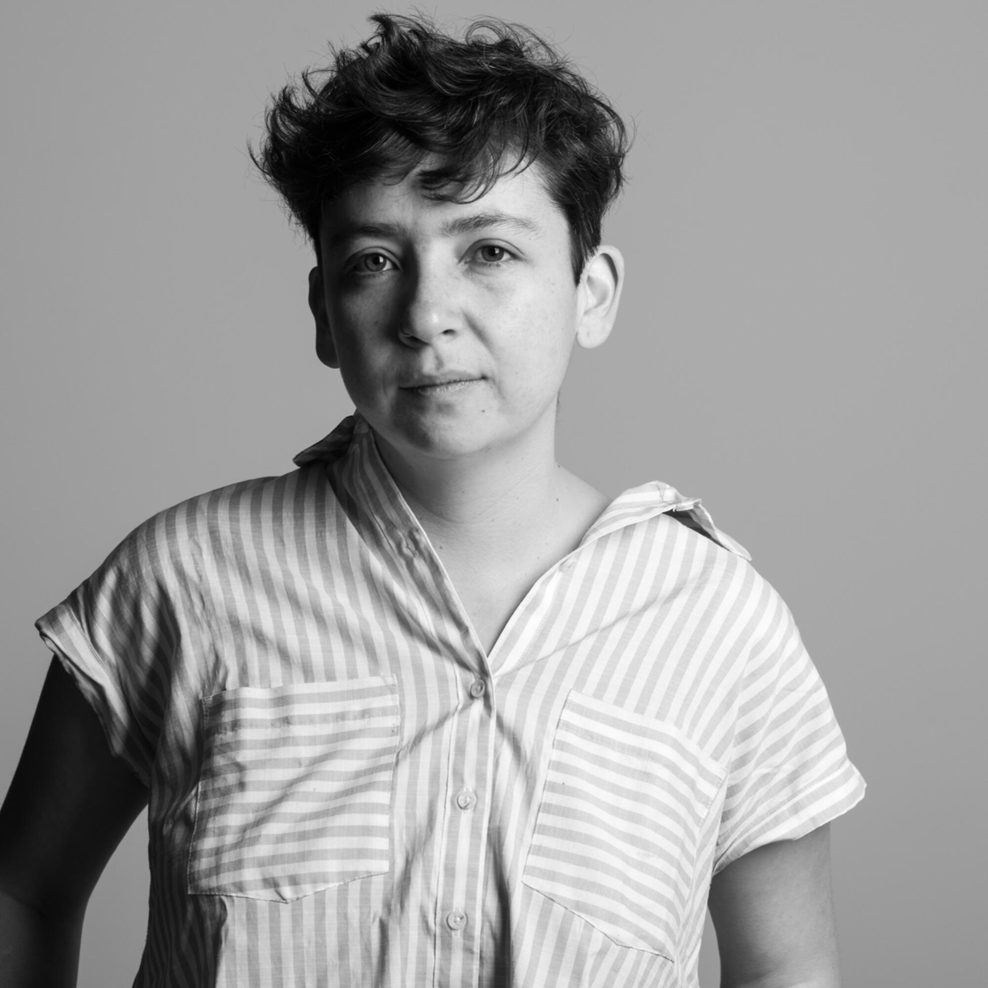 La escritora colombiana Laura Ortiz