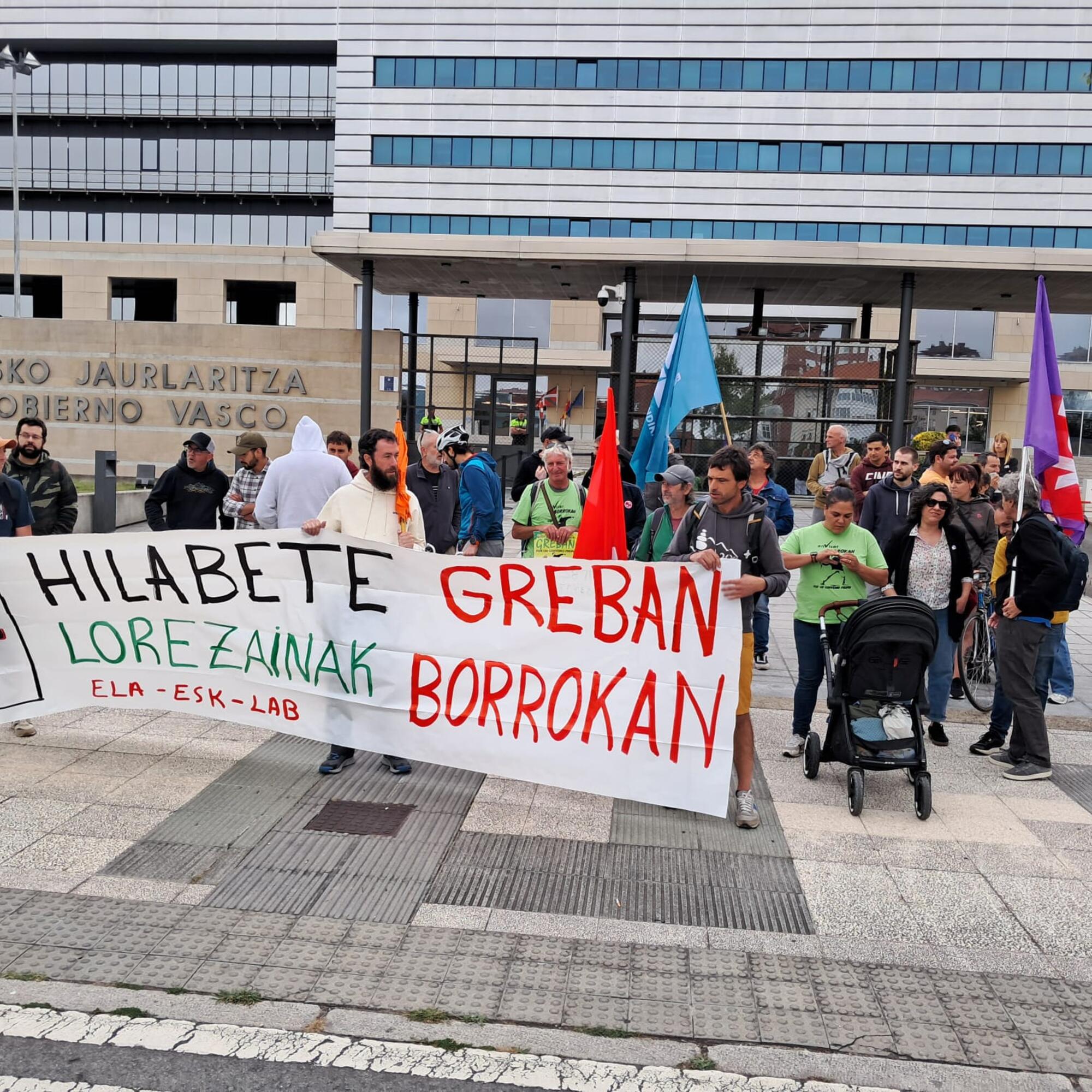 Gasteizko lorazainak borrokan