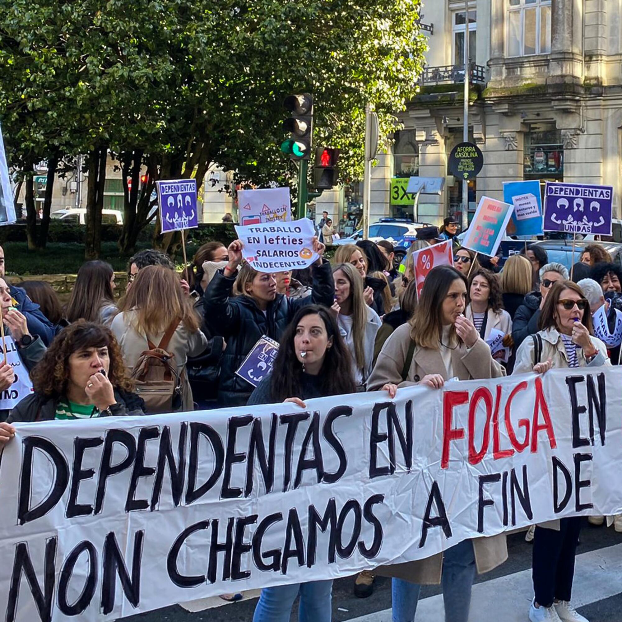 Concentración dependientas Inditex