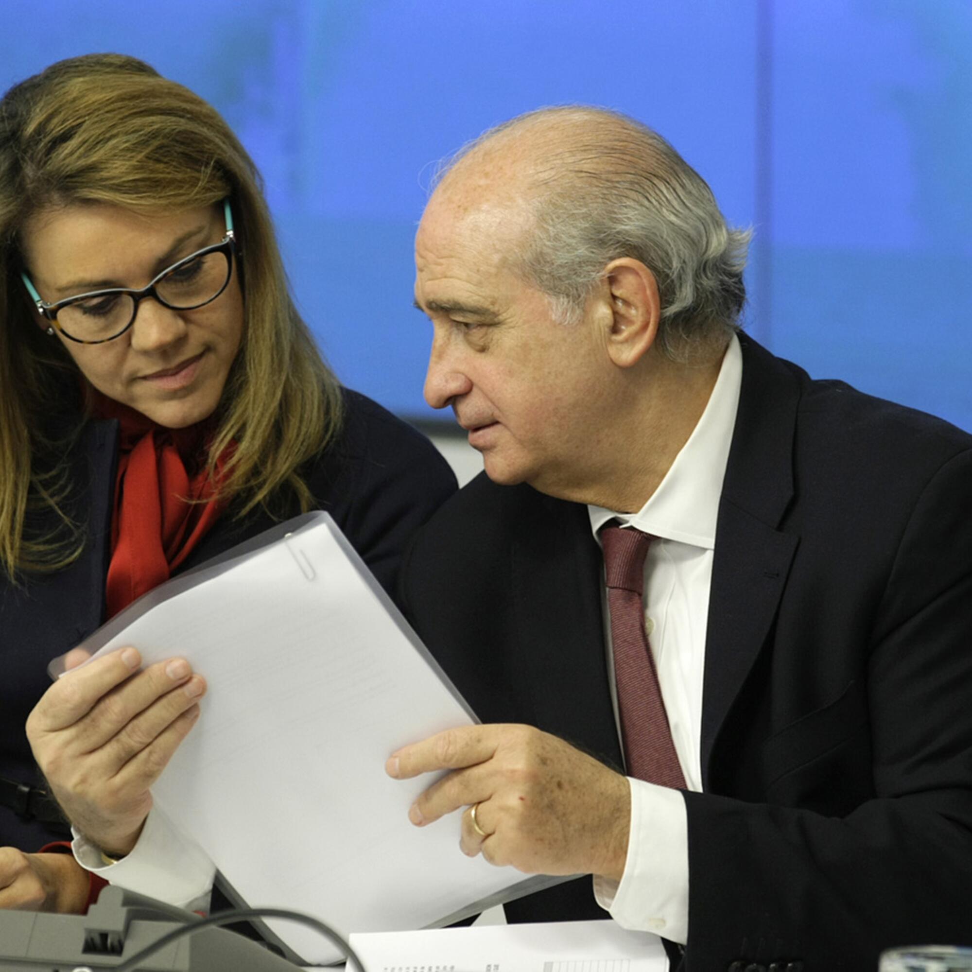 Jorge Fernandez Diaz y Dolores de Cospedal 1