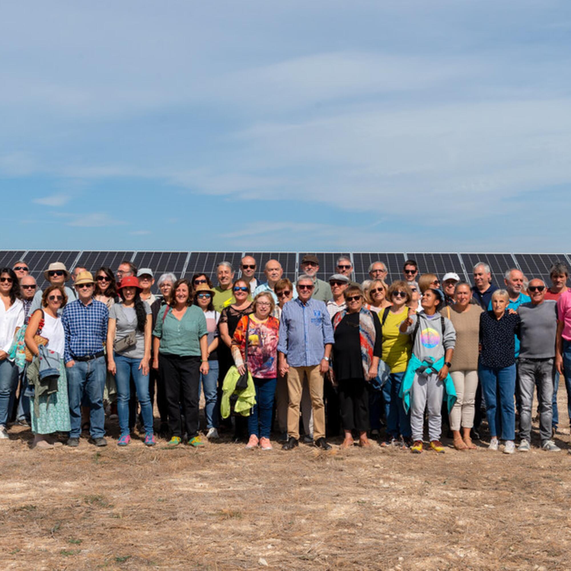 Inaguración de la nueva planta de Som Energia a Anglesola (l'Urgell) (Autoría: Som Energía)
