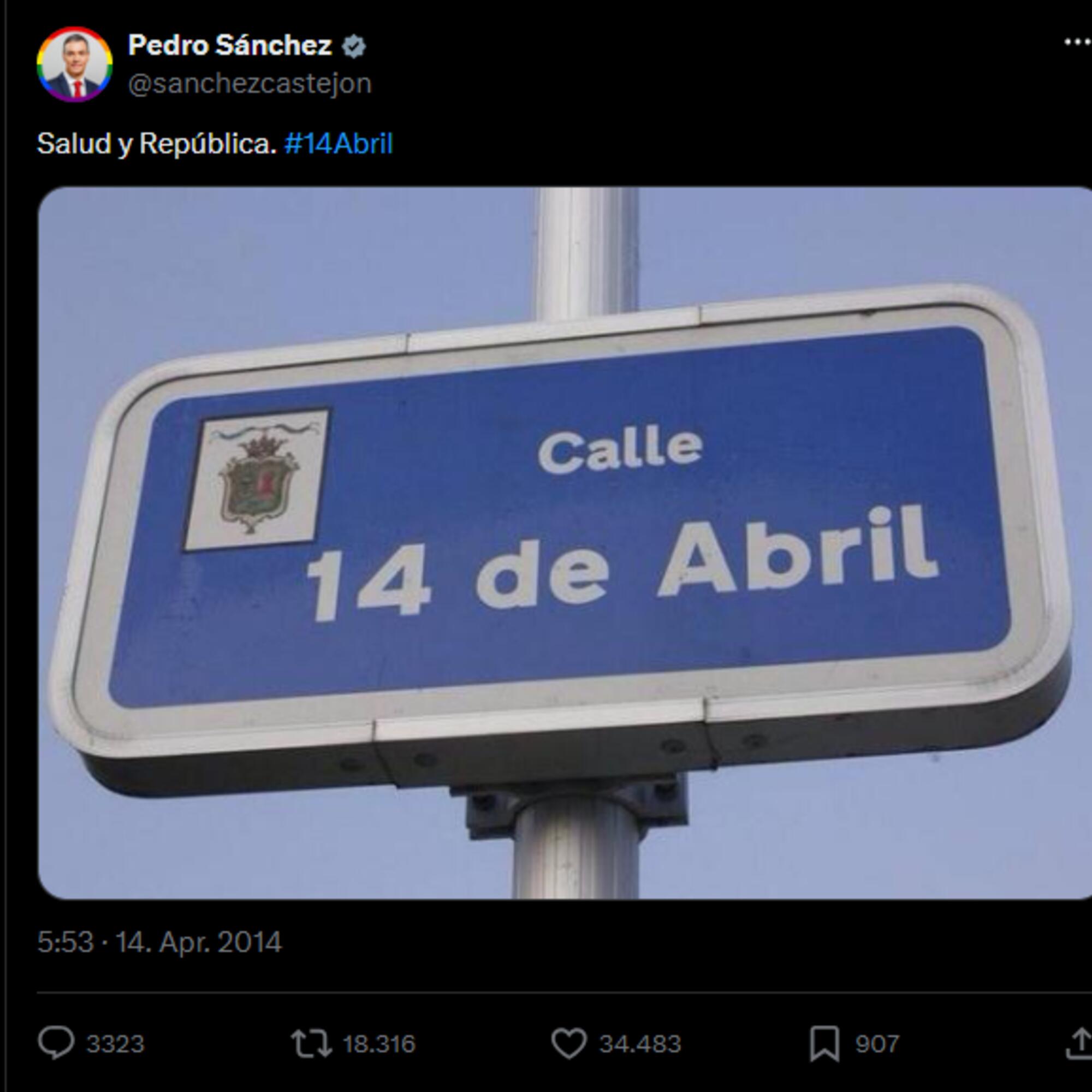 Sánchez y la República