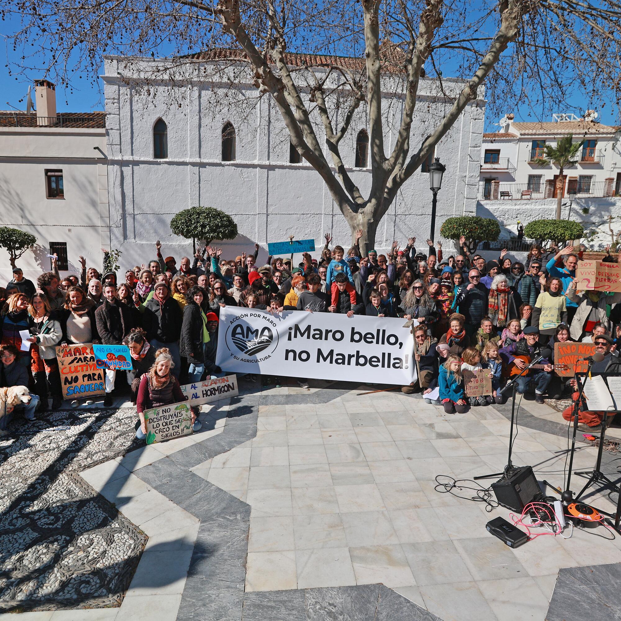 AMA Maro Manifestación