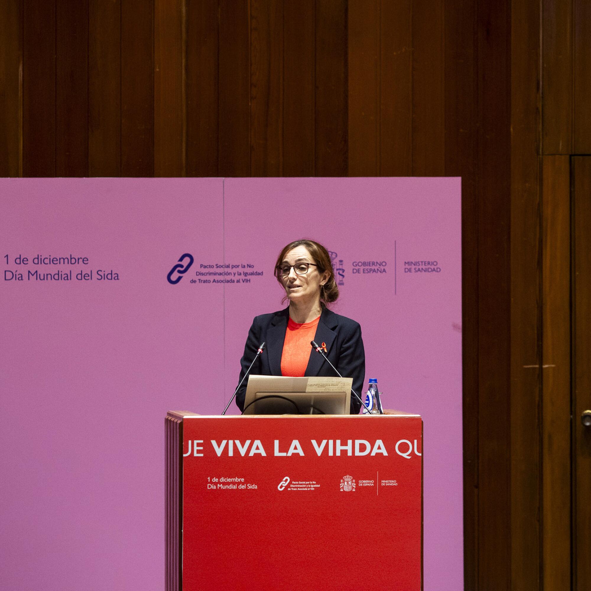 Día Mundial Sida Mónica García