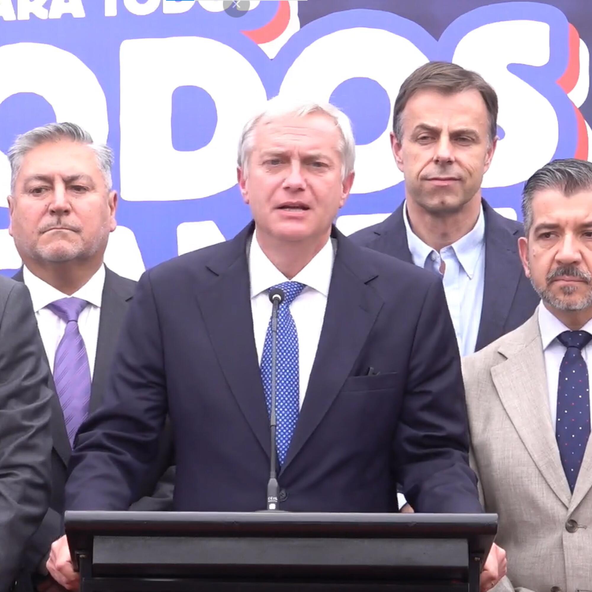 José Antonio Kast, durante la campaña electoral, en diciembre de 2025.