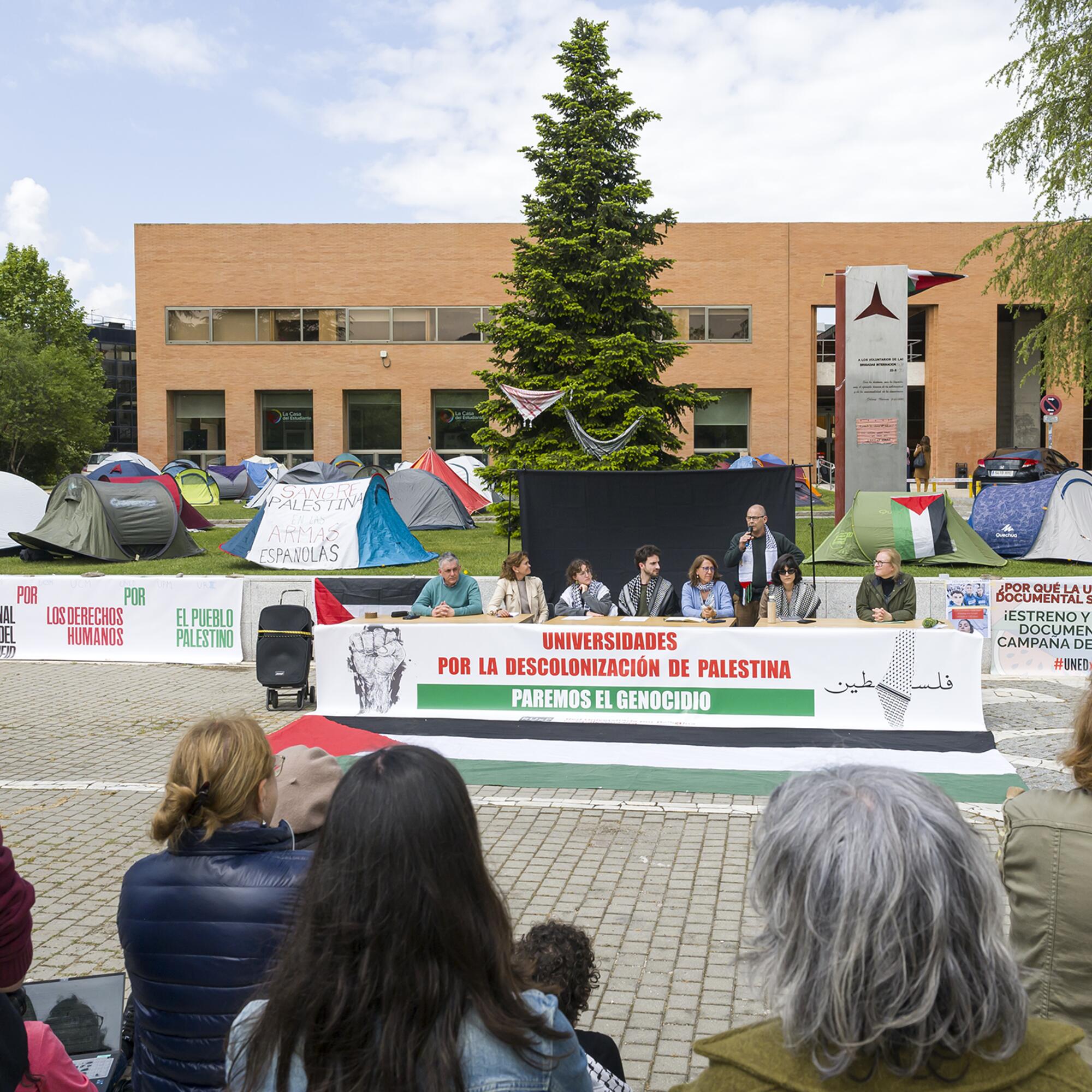 Acampada Palestina Complutense 14-05-25 - 8