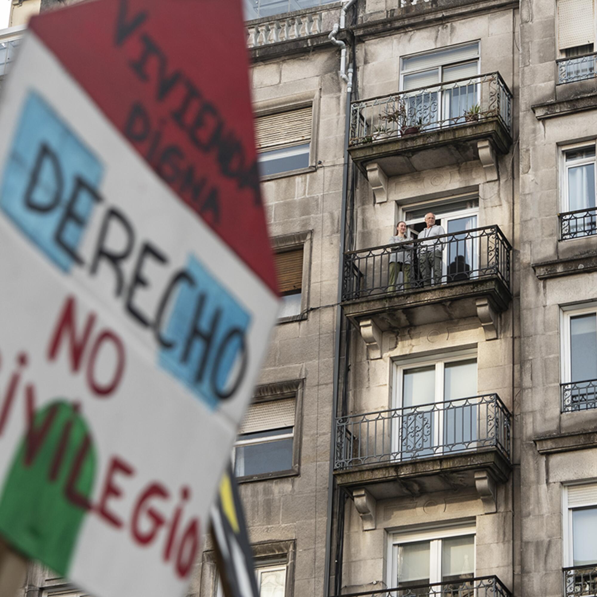 Manifestación vivenda Galicia Vigo 5A - 5