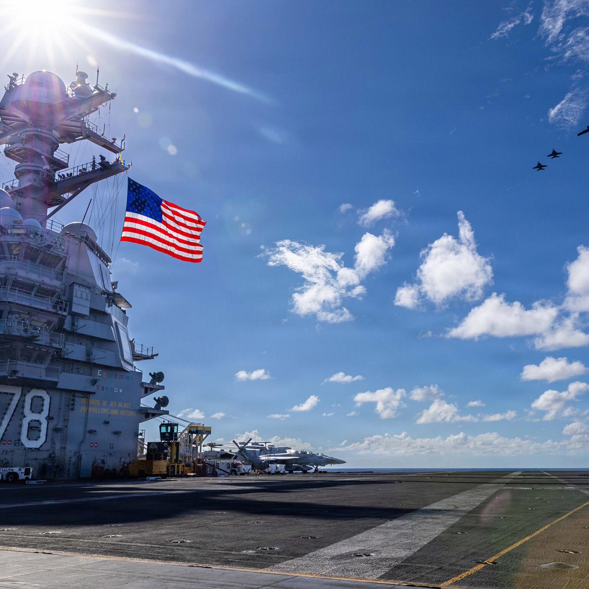 Grupo de Ataque de Portaaviones Doce EEUU Caribe - 3