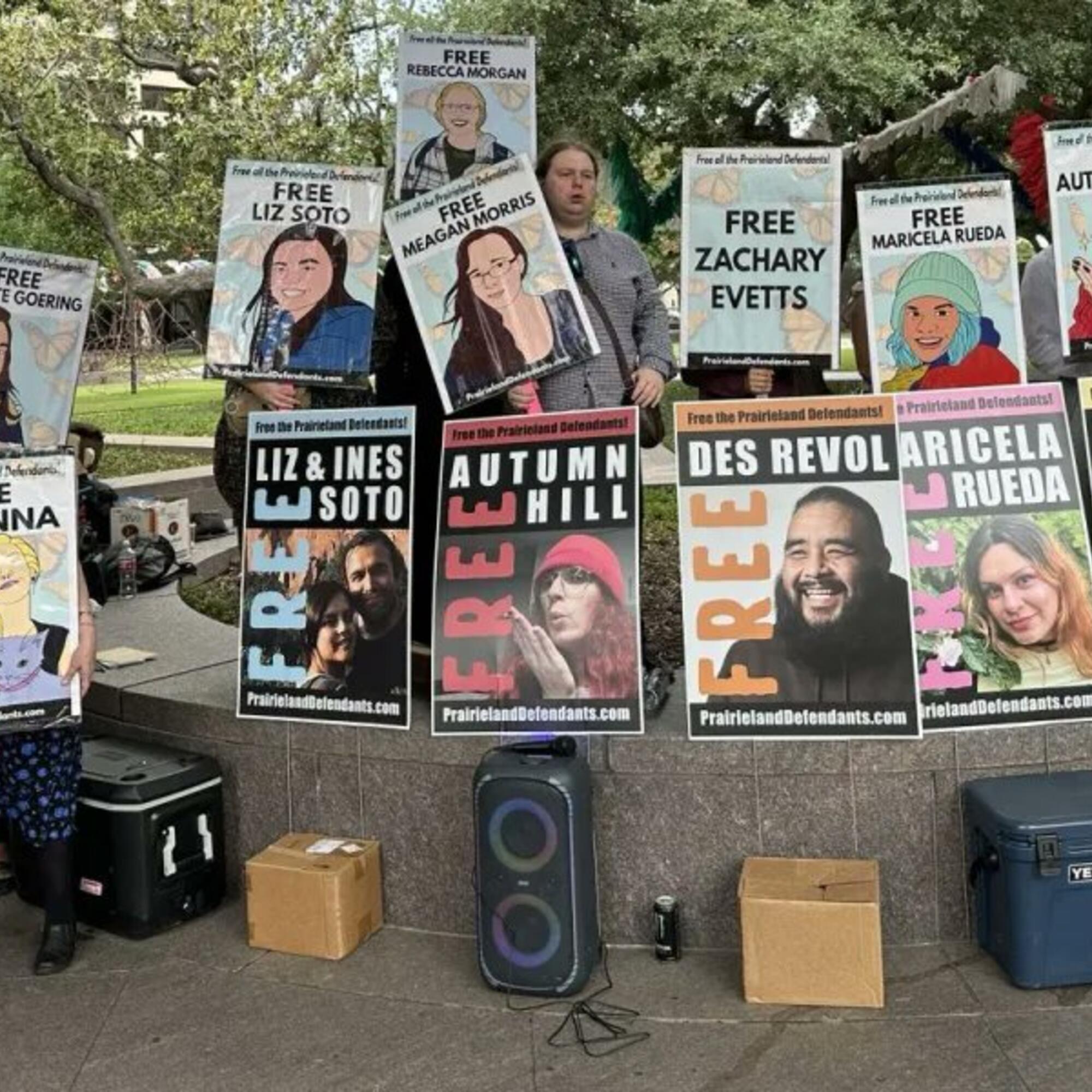 Anti ICE condenados